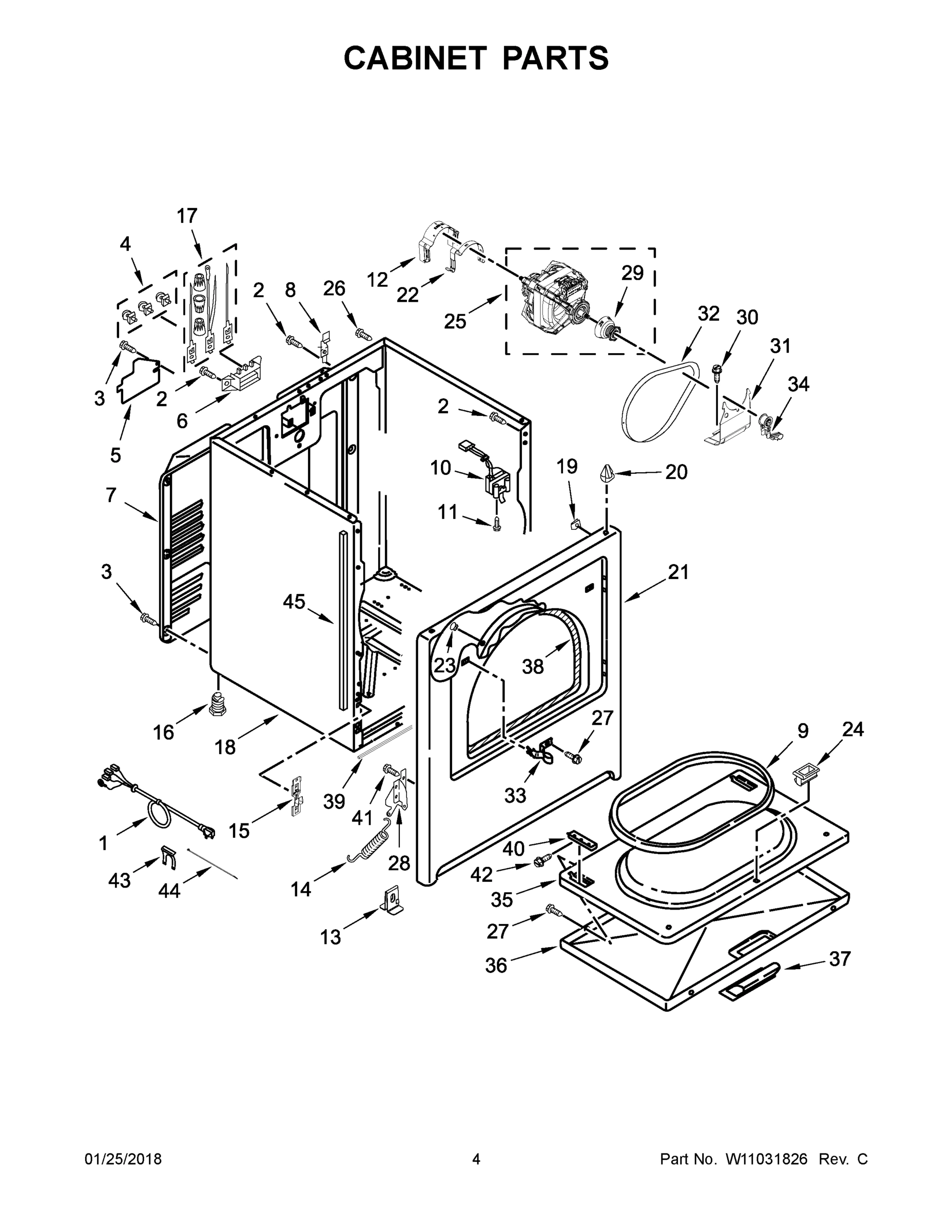 03 - CABINET PARTS