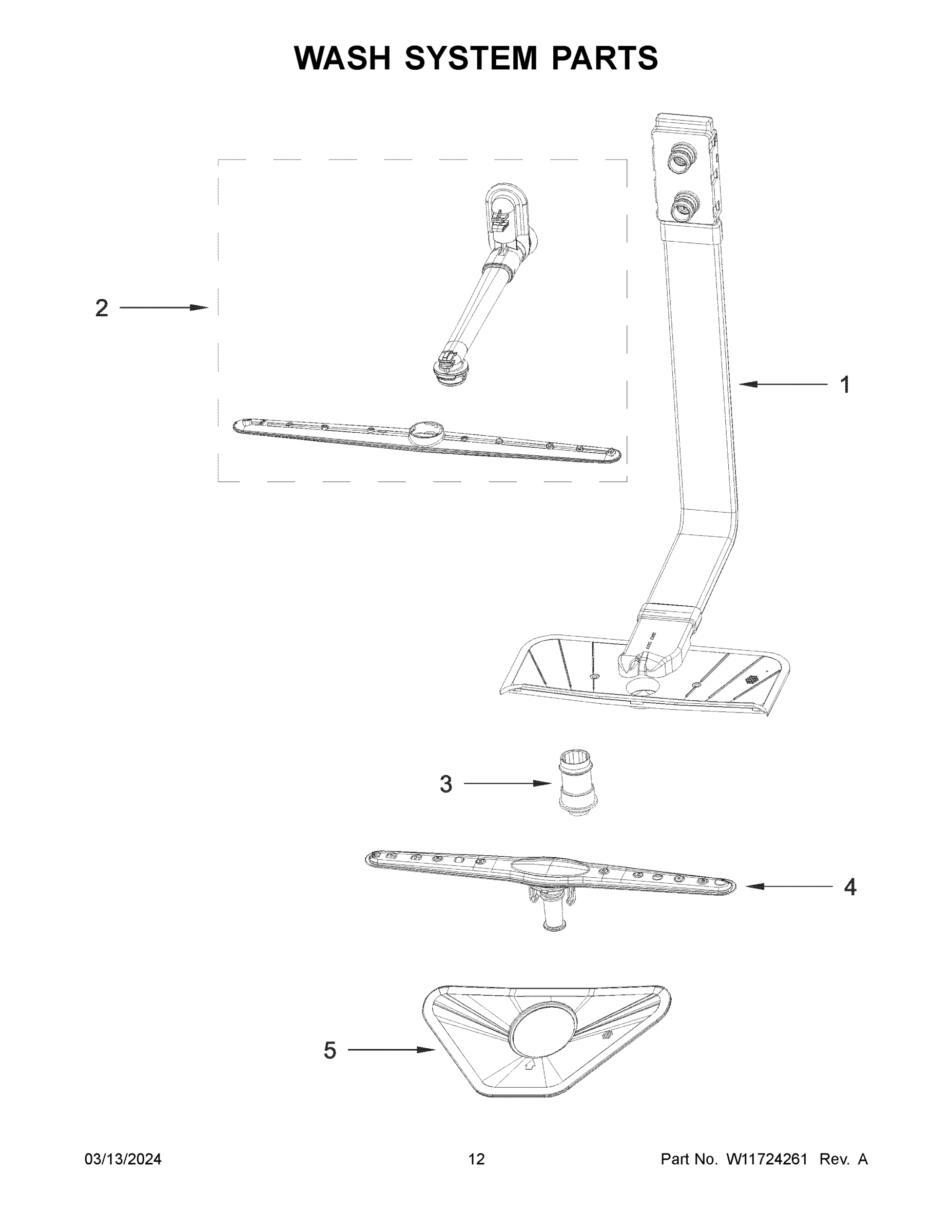 07 - WASH SYSTEM PARTS
