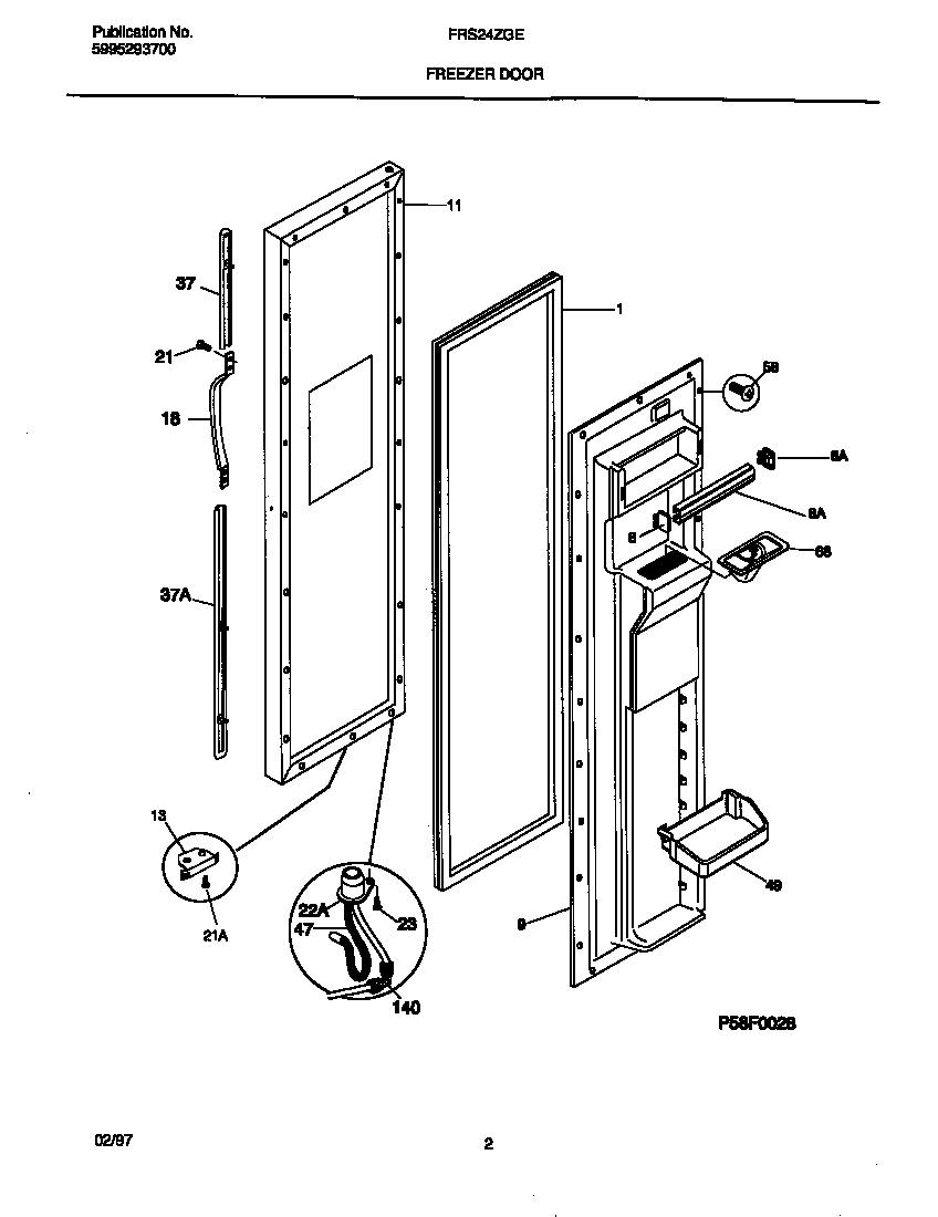 02 - FREEZER DOOR
