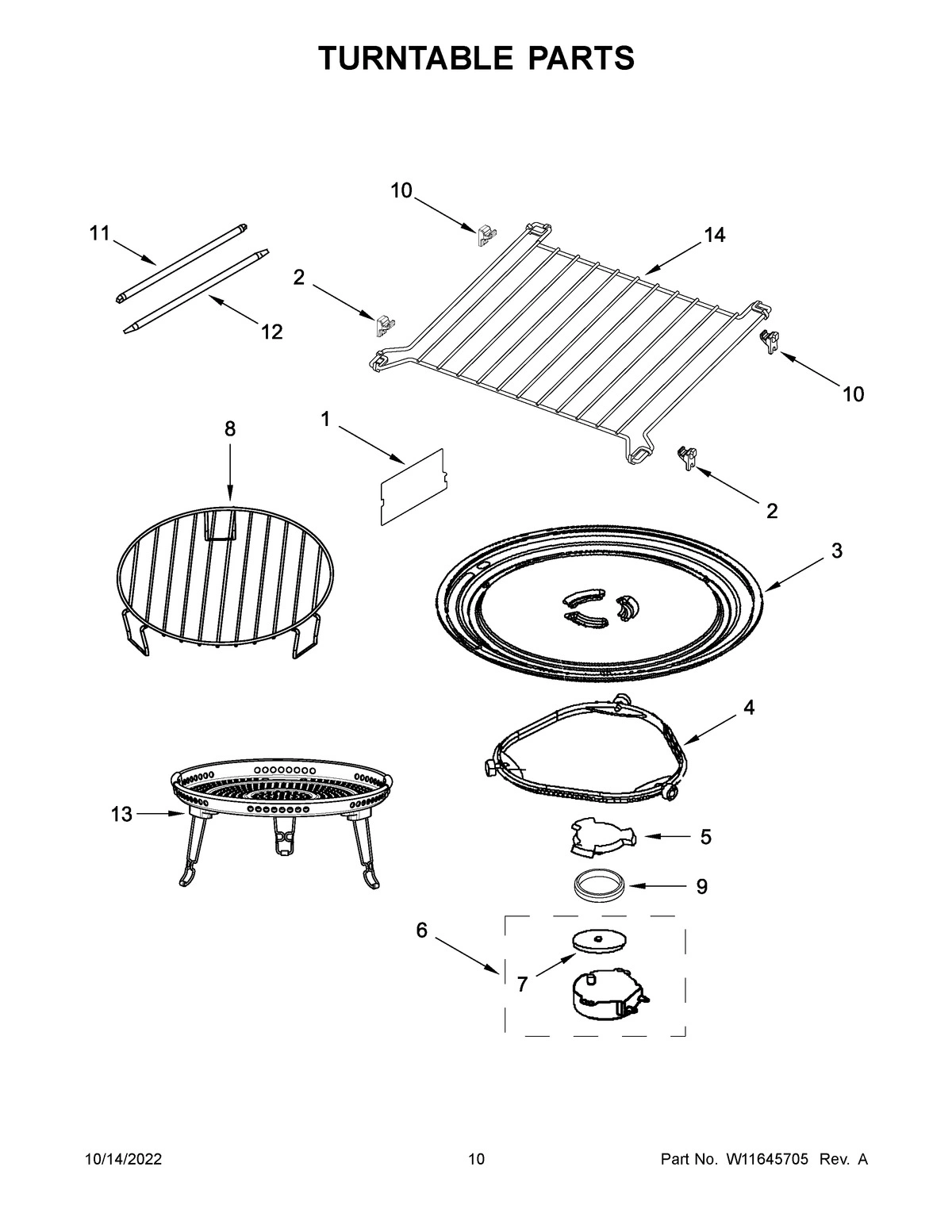06 - TURNTABLE PARTS