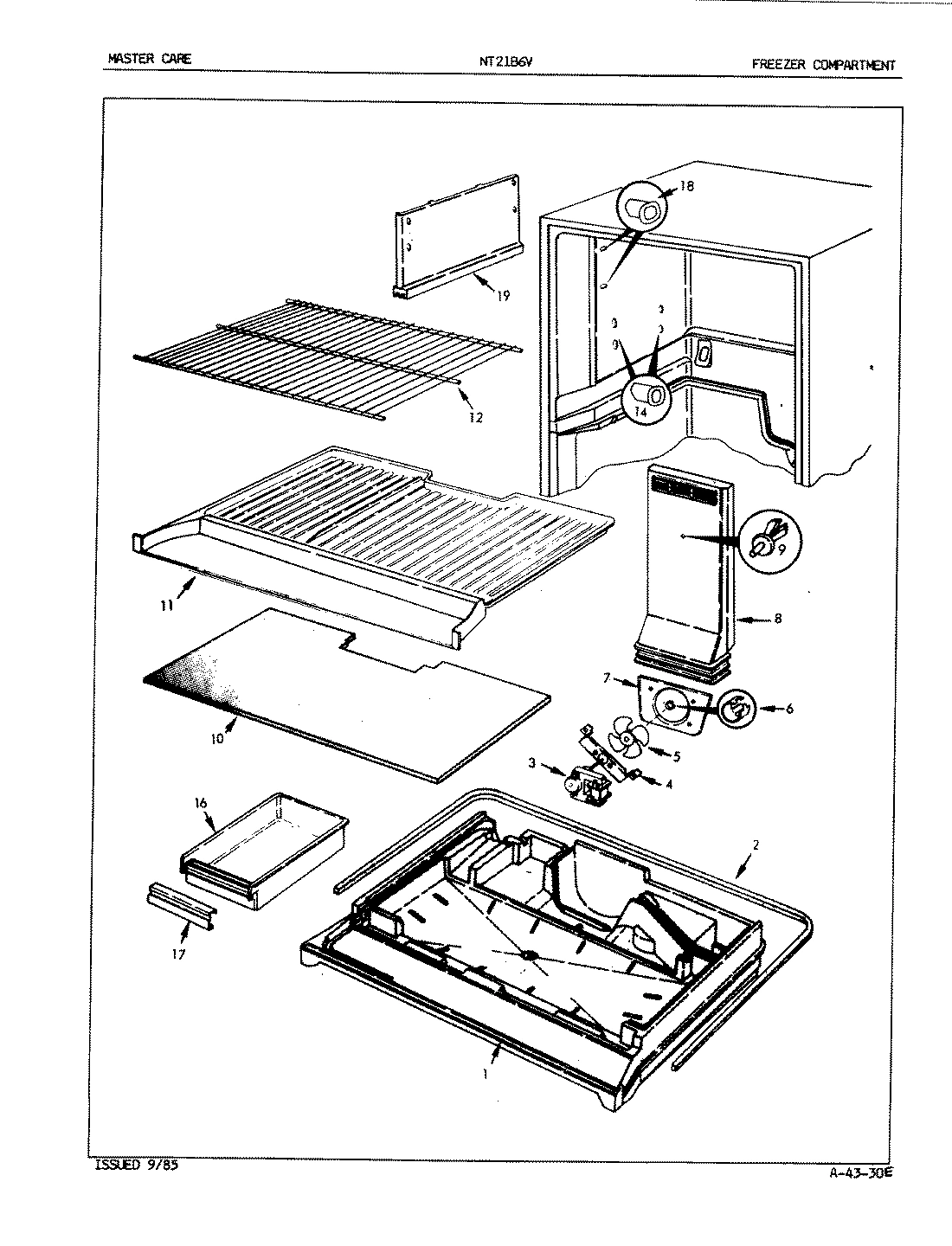 01 - FREEZER COMPARTMENT