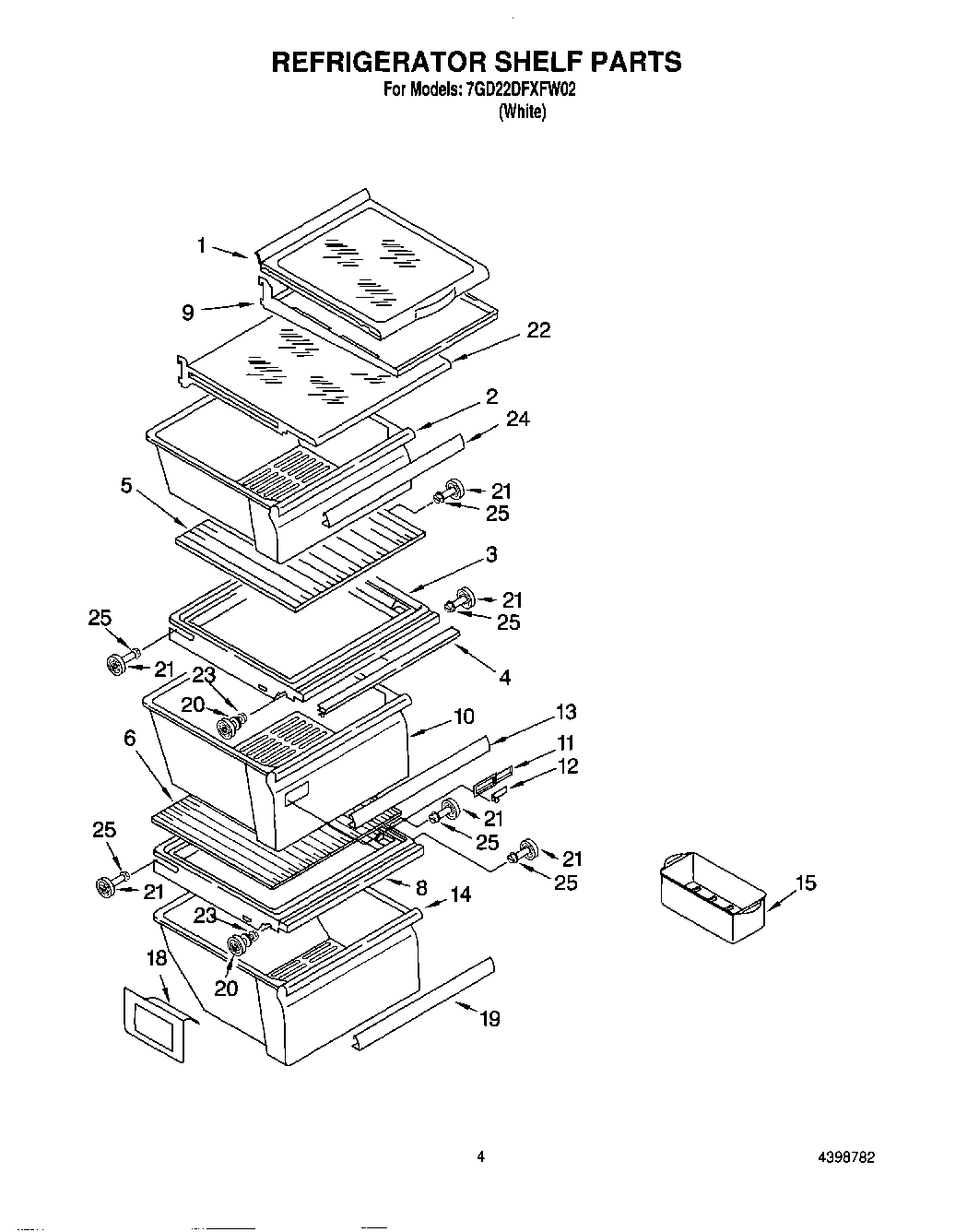 03 - REFRIGERATOR SHELF