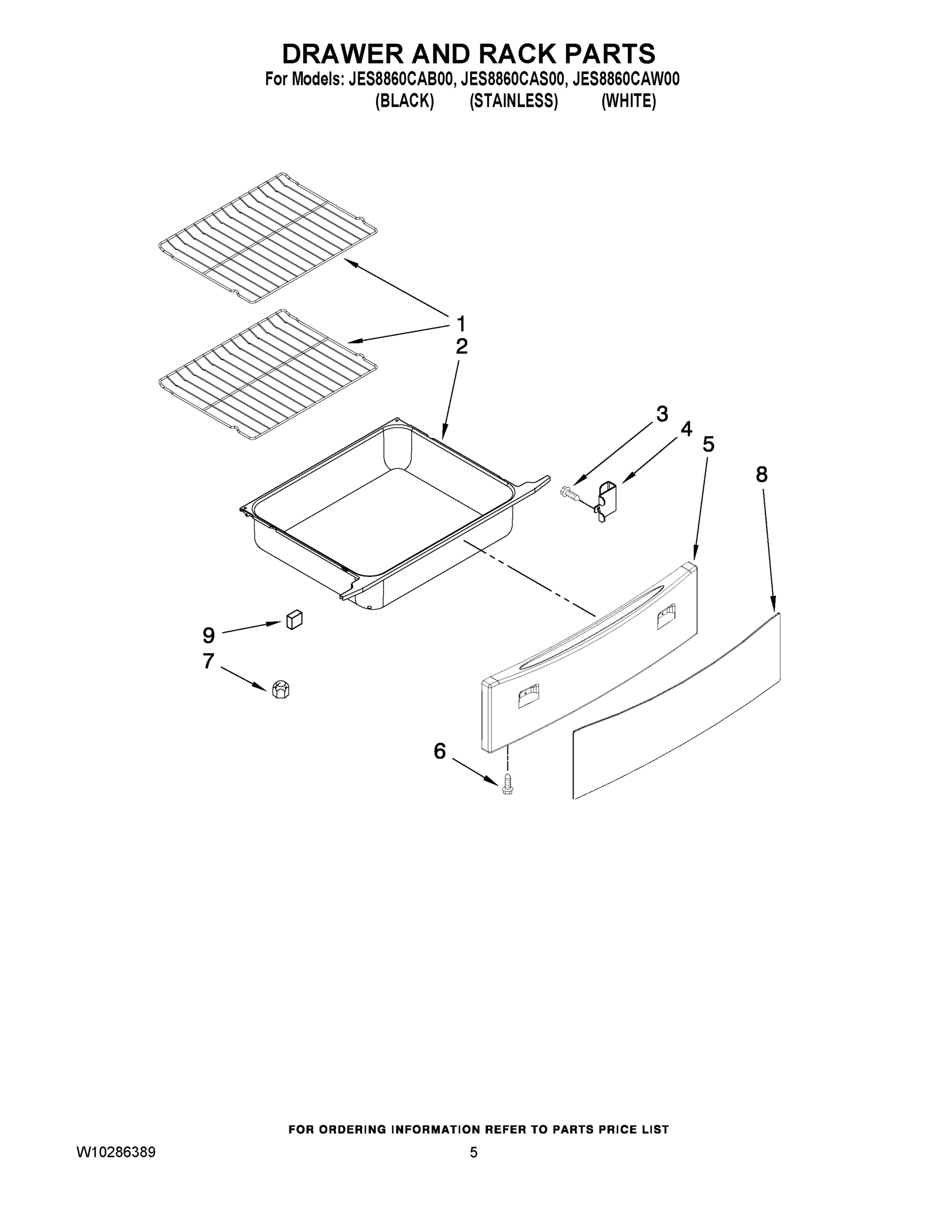 04 - DRAWER AND RACK PARTS