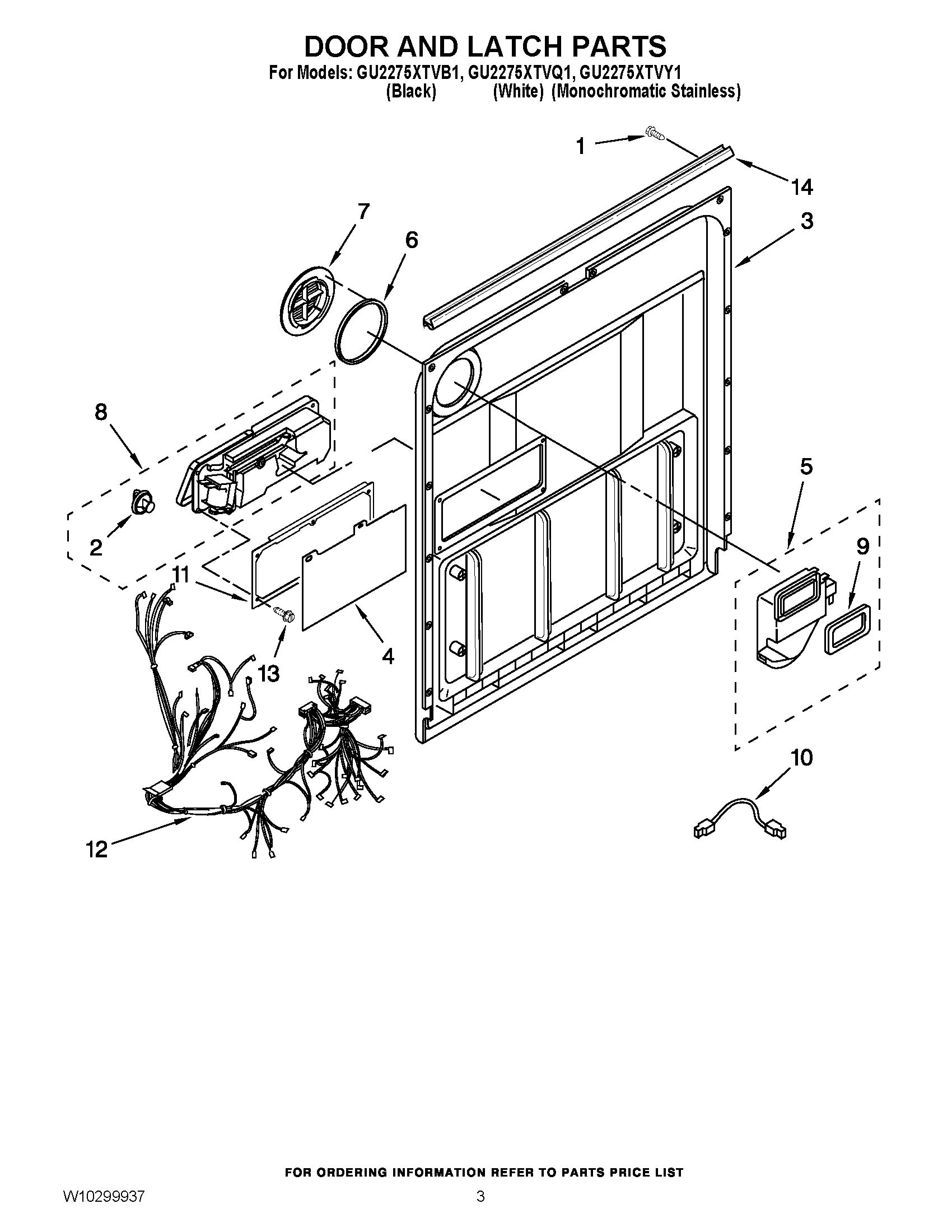 03 - DOOR AND LATCH PARTS