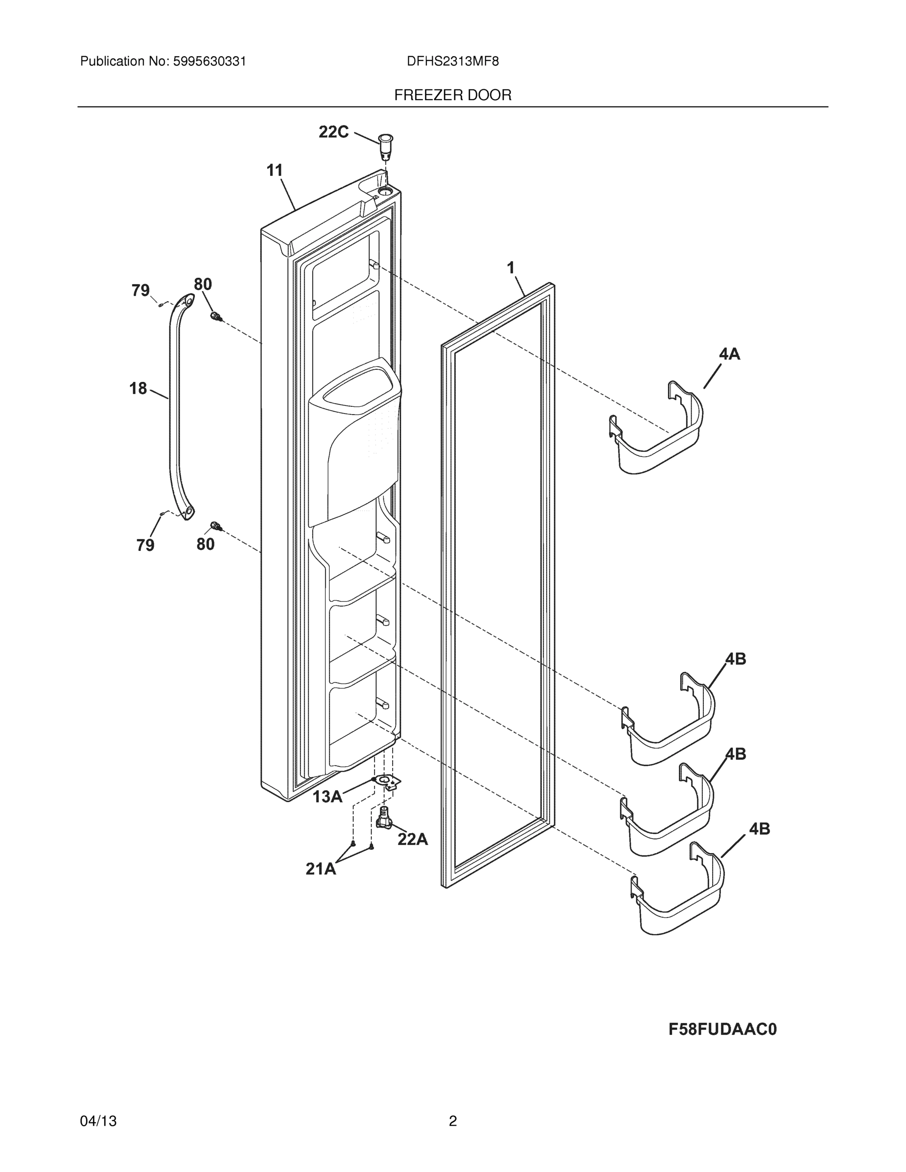 03 - FREEZER DOOR