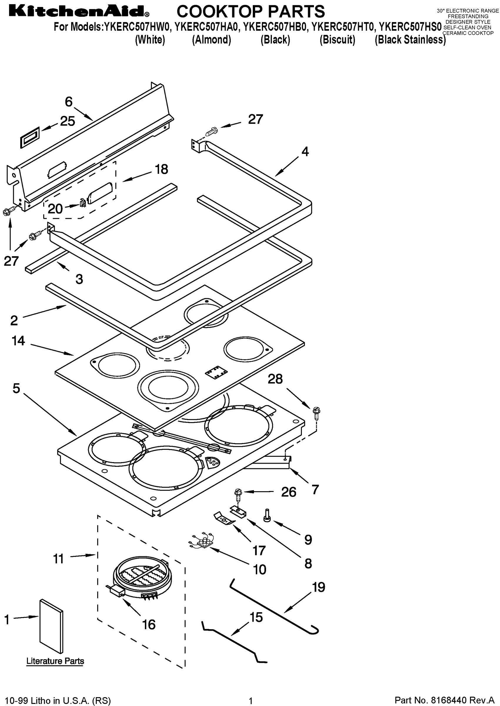 02 - COOKTOP PARTS