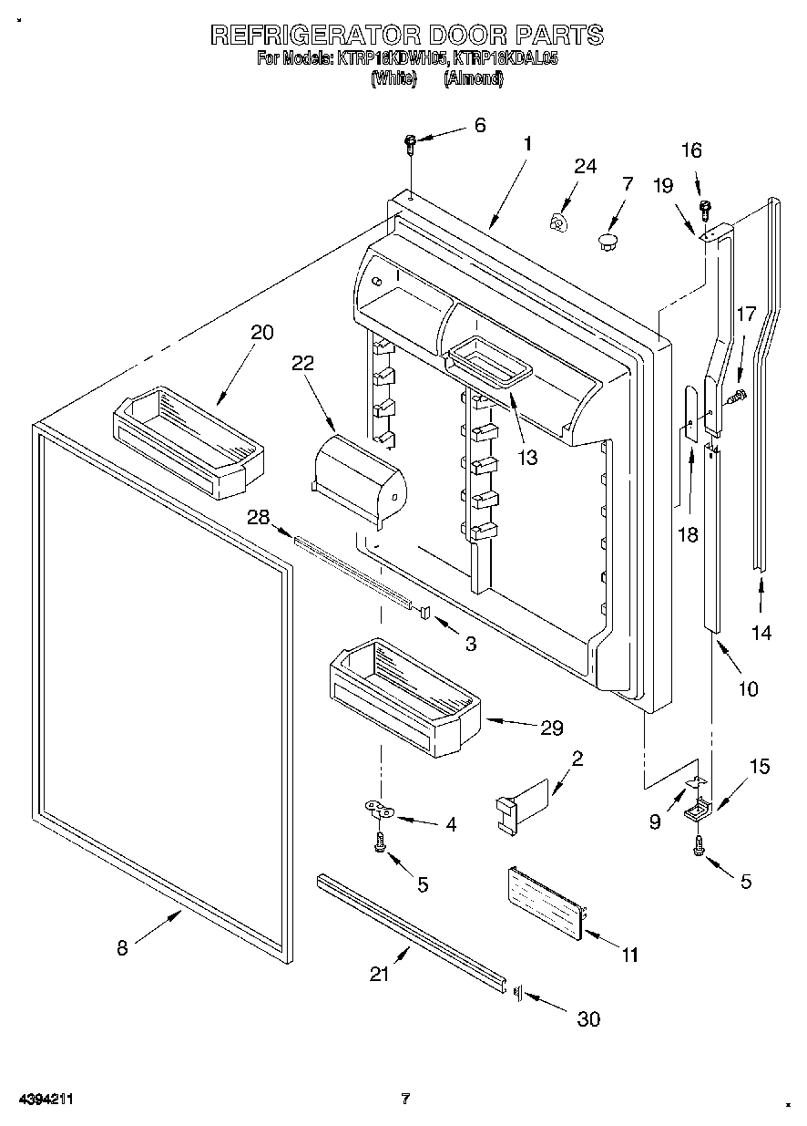 04 - REFRIGERATOR DOOR