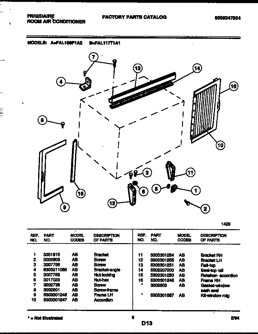 07 - WINDOW MOUNTING PARTS