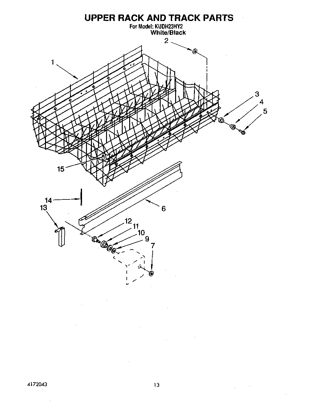 10 - UPPER RACK AND TRACK