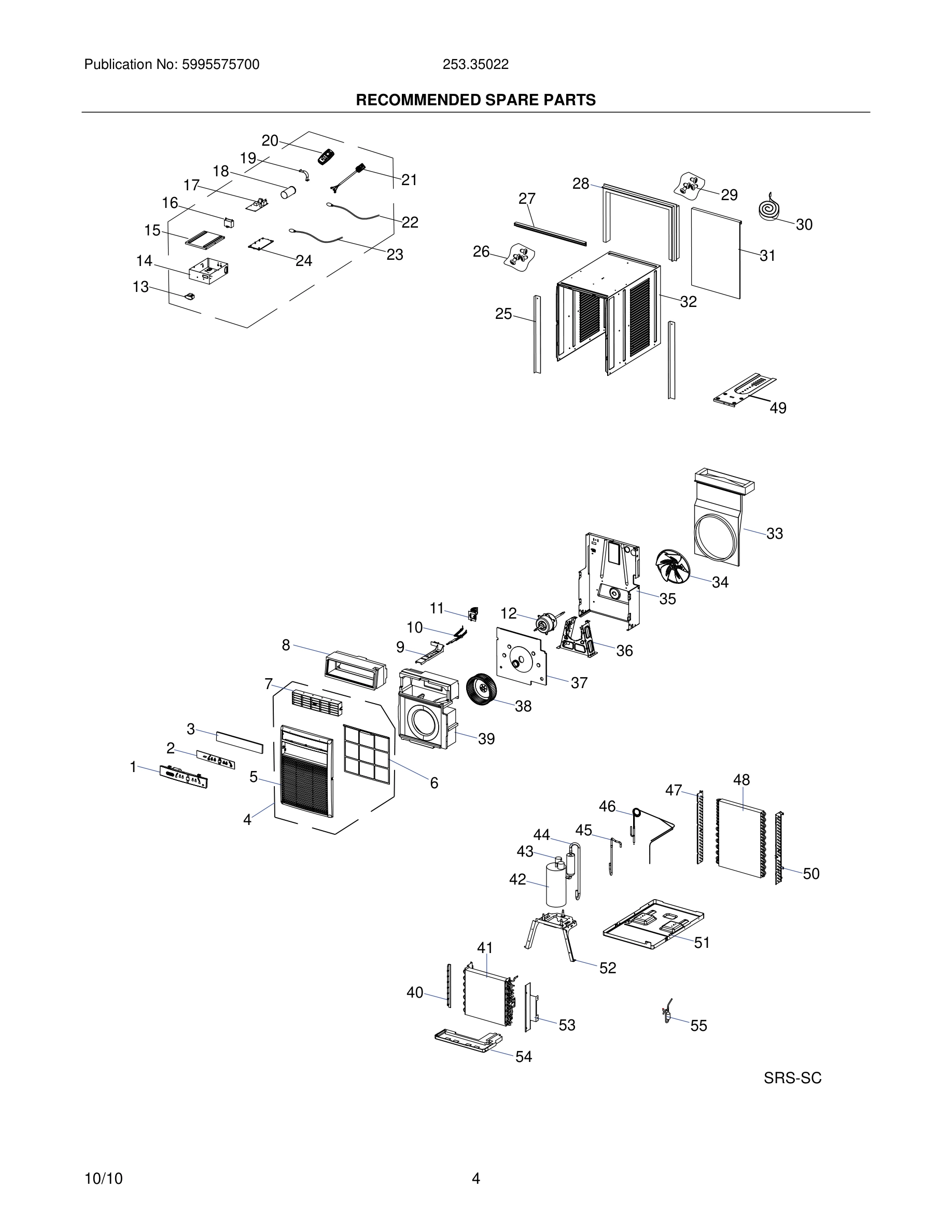 05 - RECOMMENDED SPARE PARTS