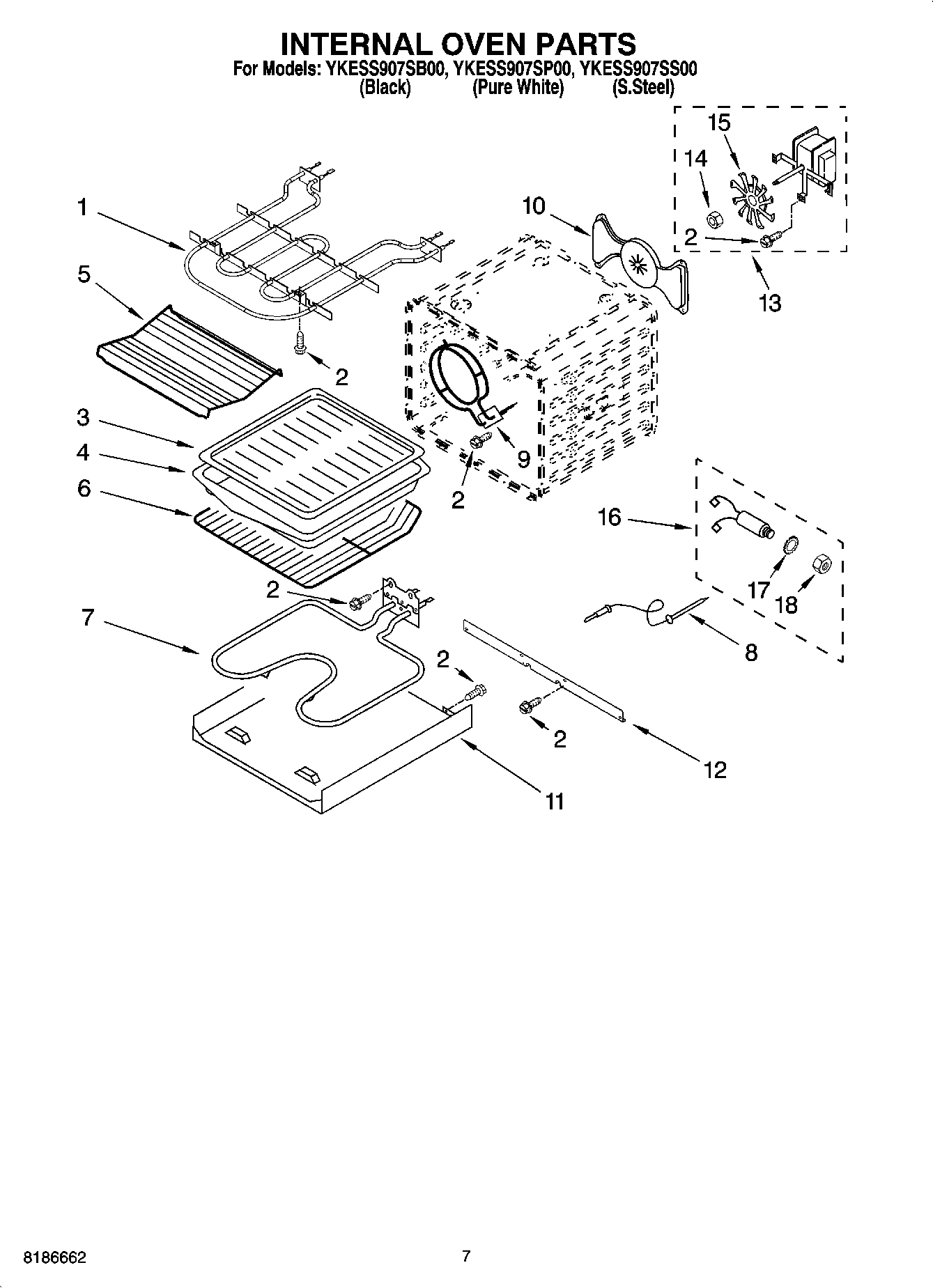 05 - INTERNAL OVEN PARTS
