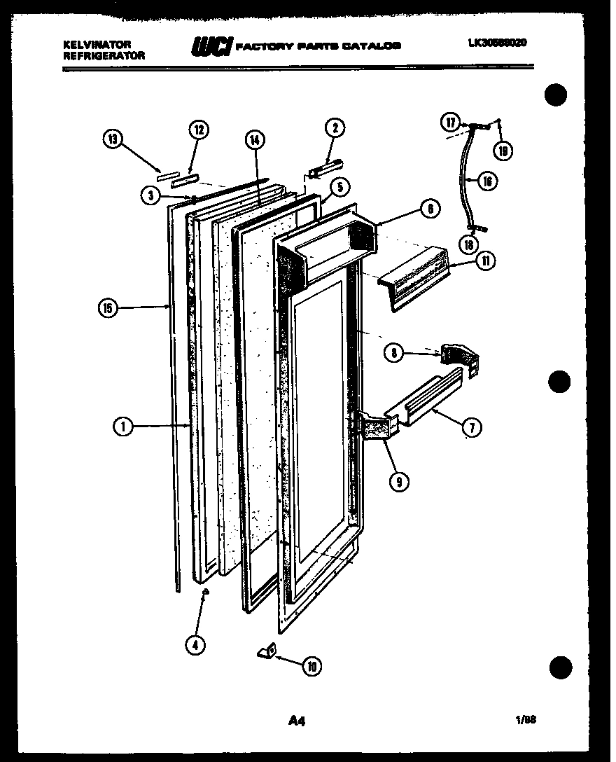 03 - REFRIGERATOR DOOR PARTS