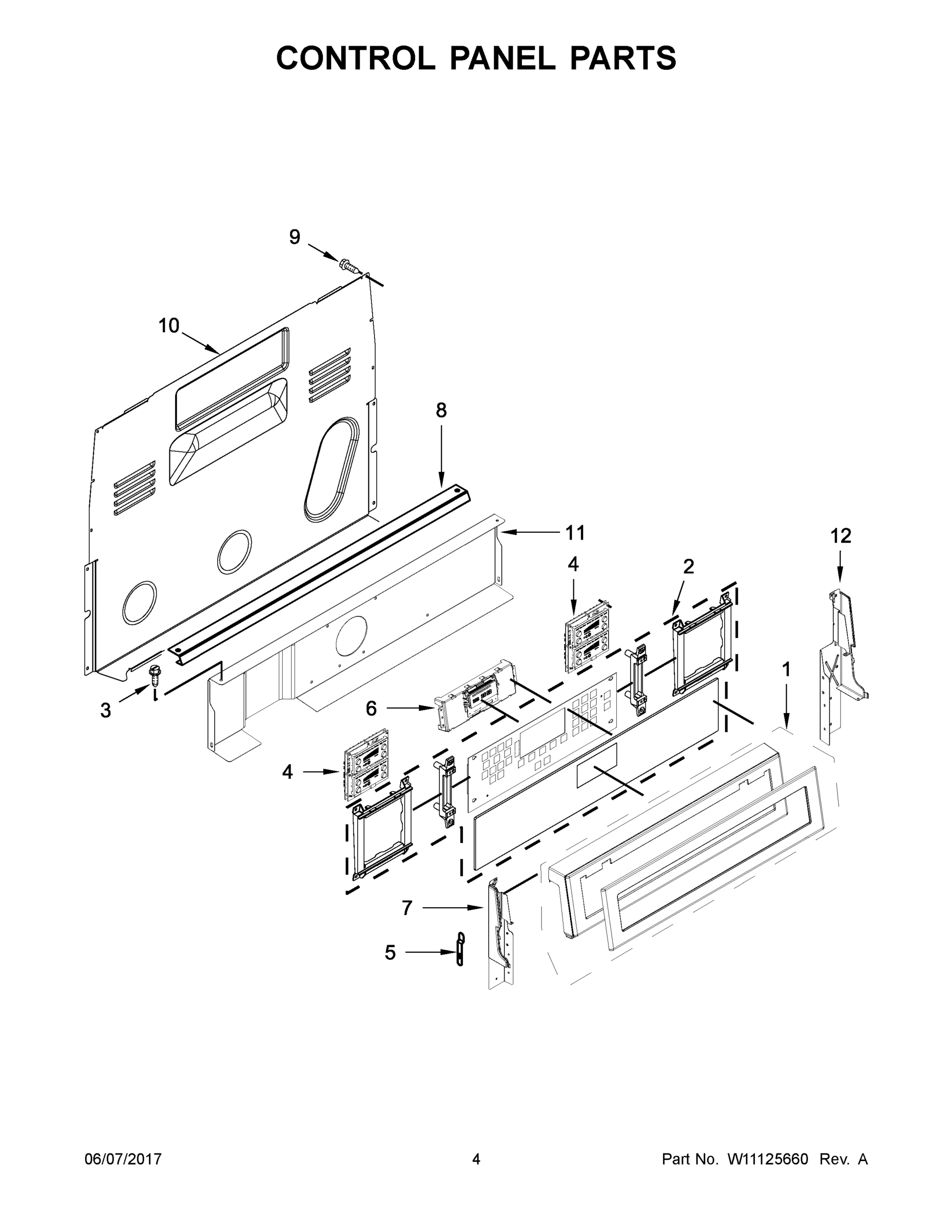 03 - CONTROL PANEL PARTS