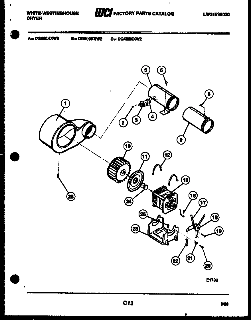 05 - MOTOR AND BLOWER PARTS