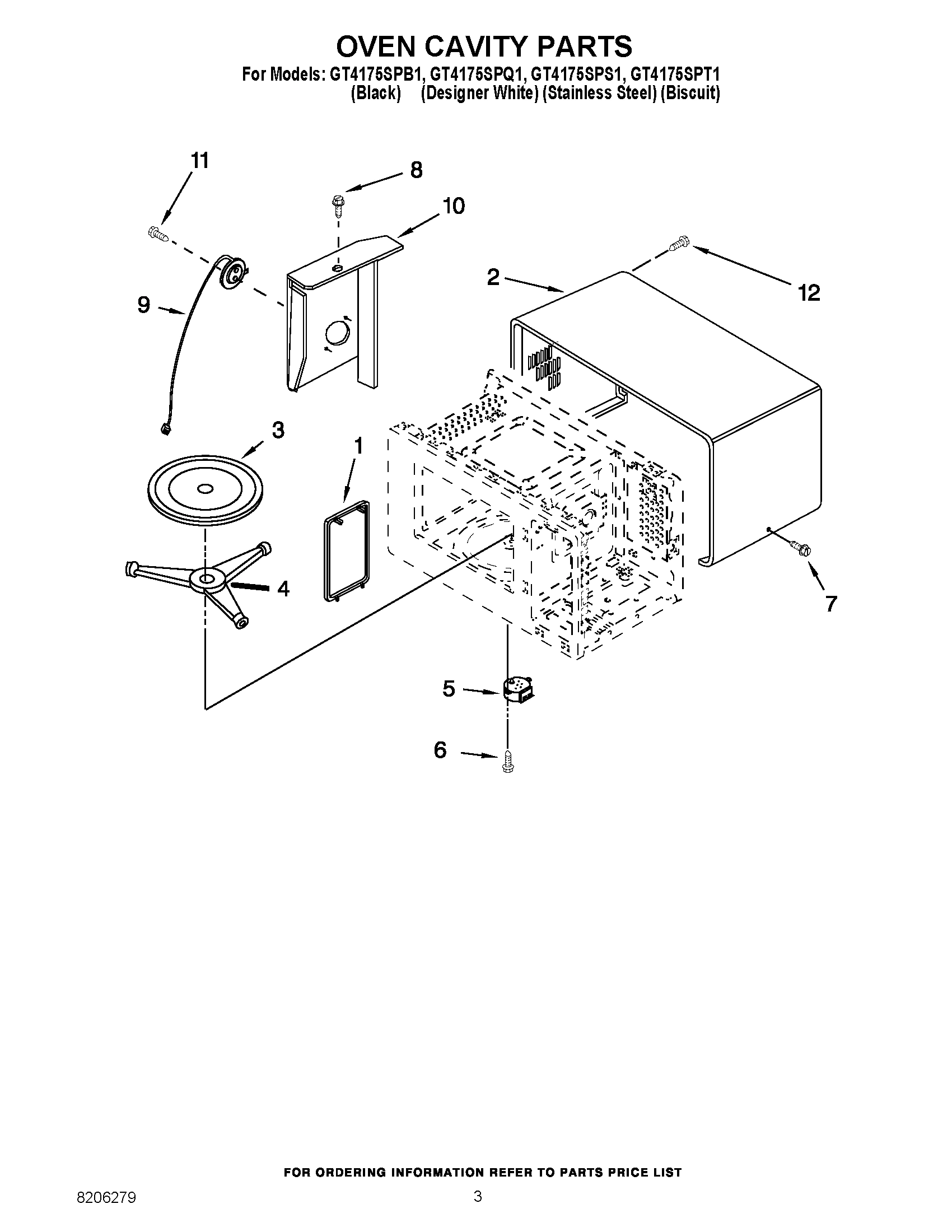 03 - OVEN CAVITY PARTS