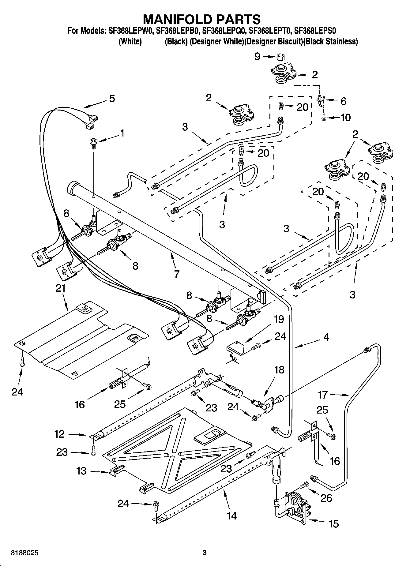 03 - MANIFOLD PARTS