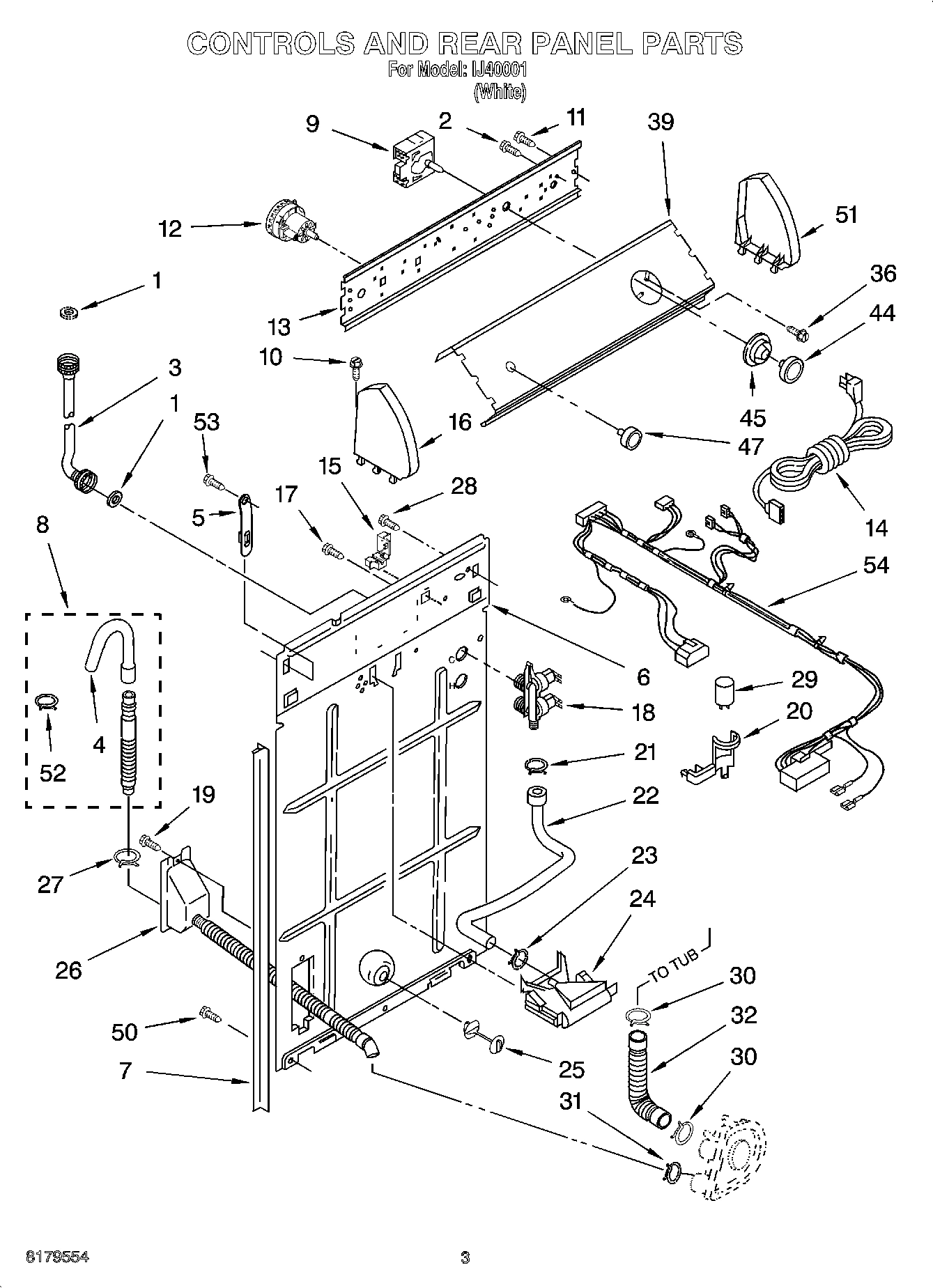 02 - CONTROLS AND REAR PANEL PARTS