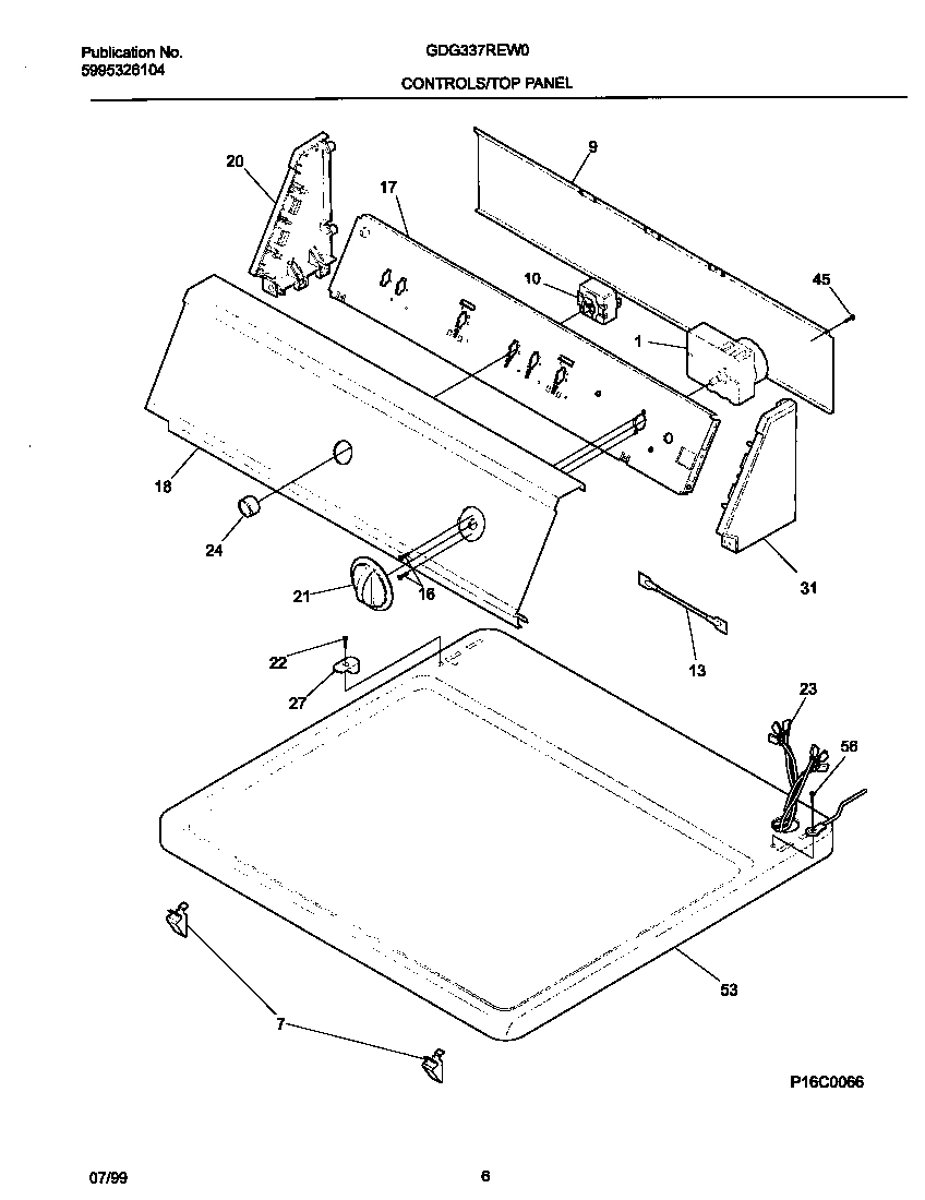 04 - P16C0066 CONTROL PANEL