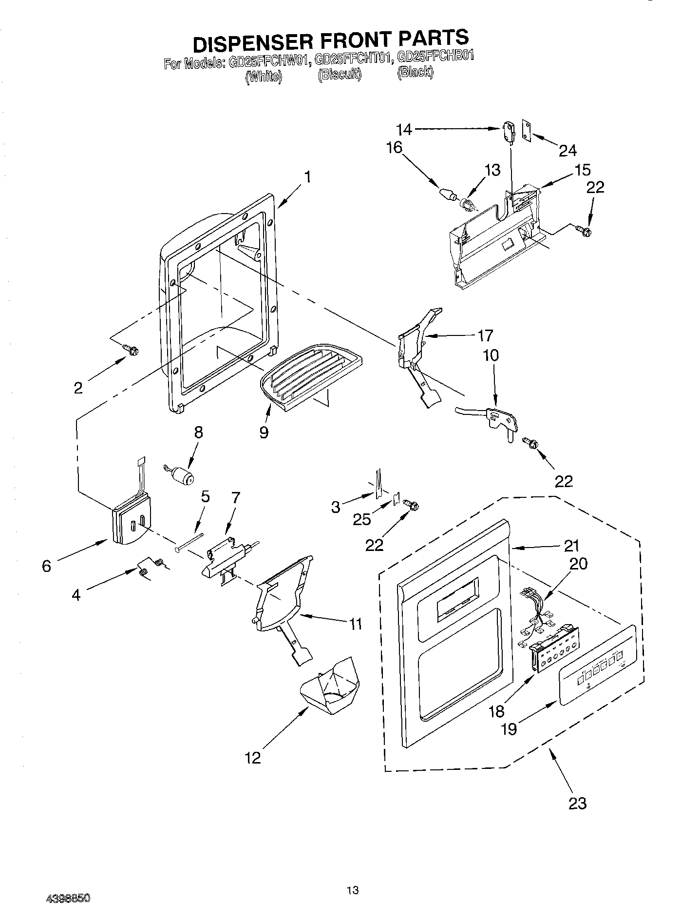 08 - DISPENSER FRONT