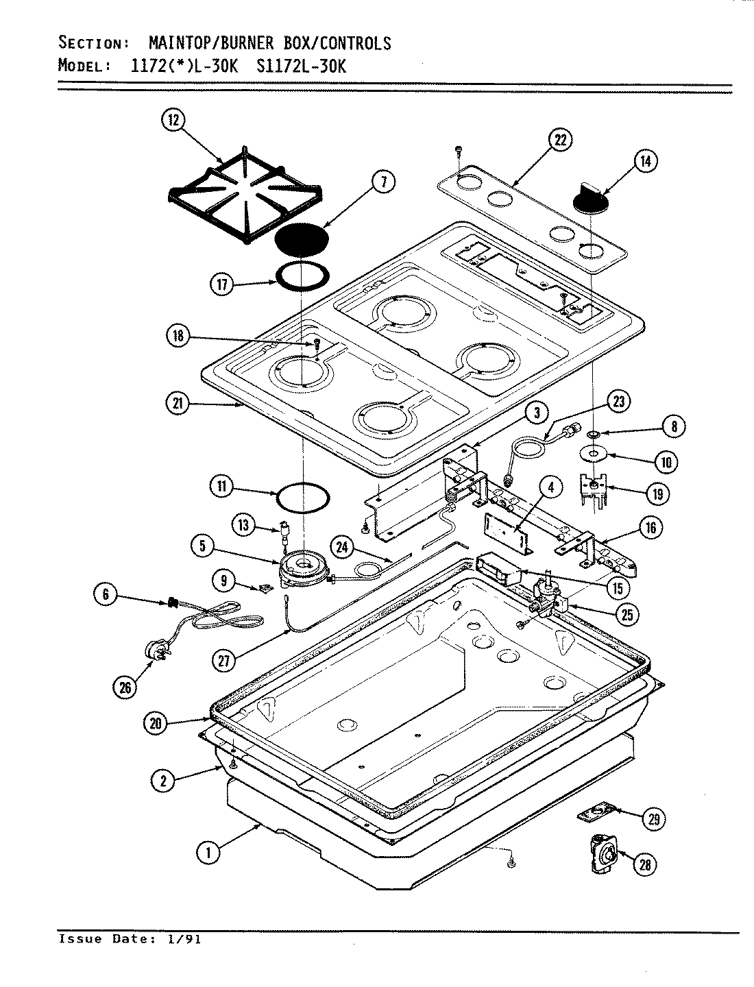 01 - TOP ASSEMBLY
