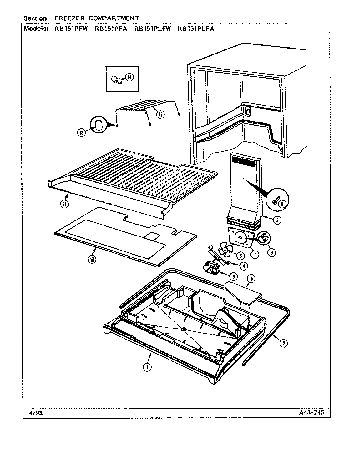 01 - FREEZER COMPARTMENT