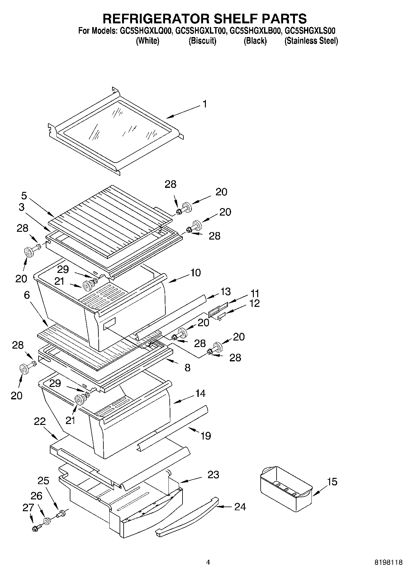 03 - REFRIGERATOR SHELF