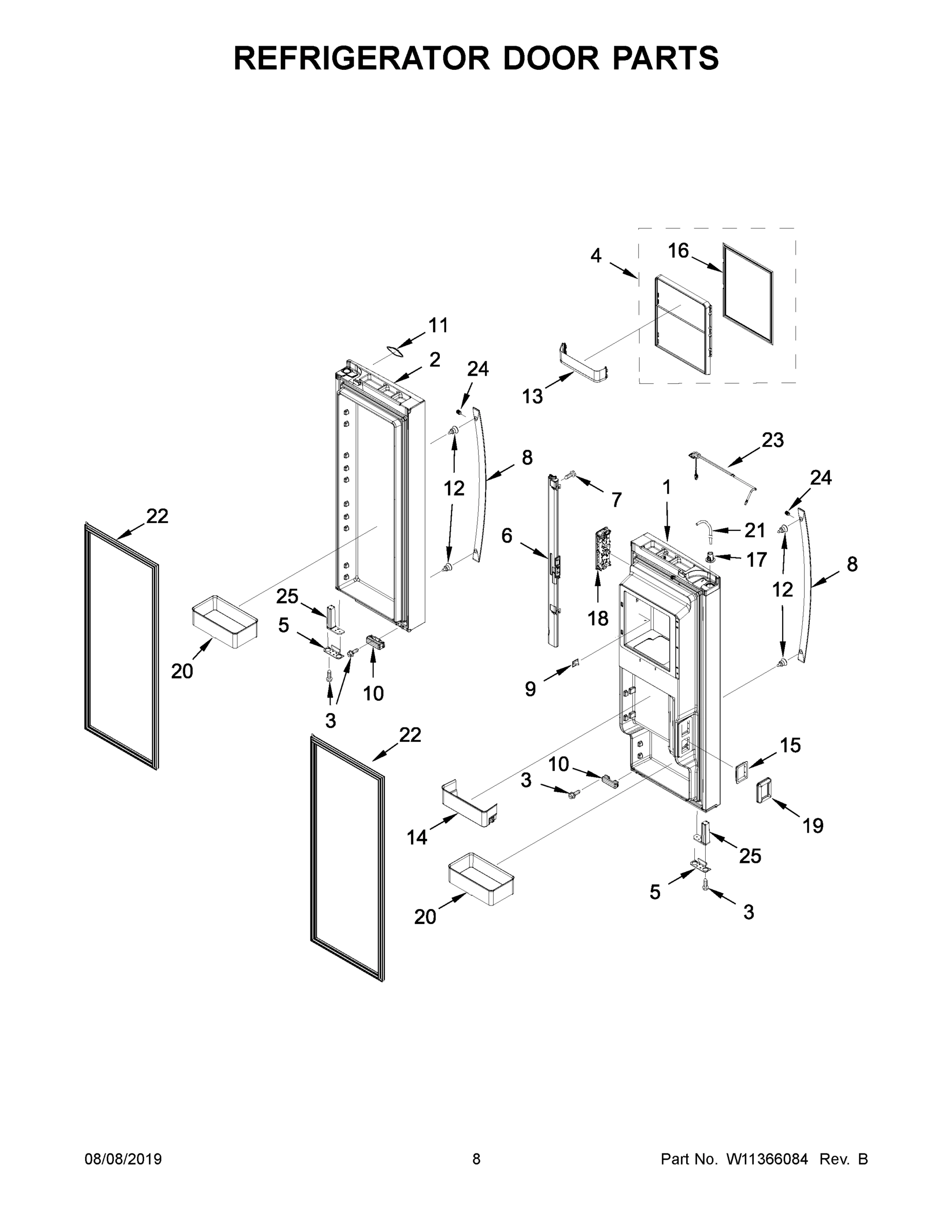 05 - REFRIGERATOR DOOR PARTS