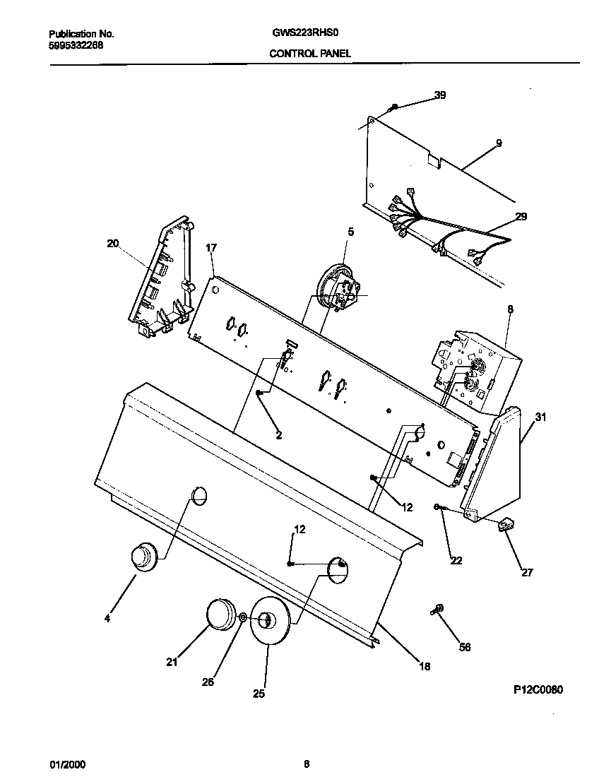 05 - P12C0080 CONTROL PANEL