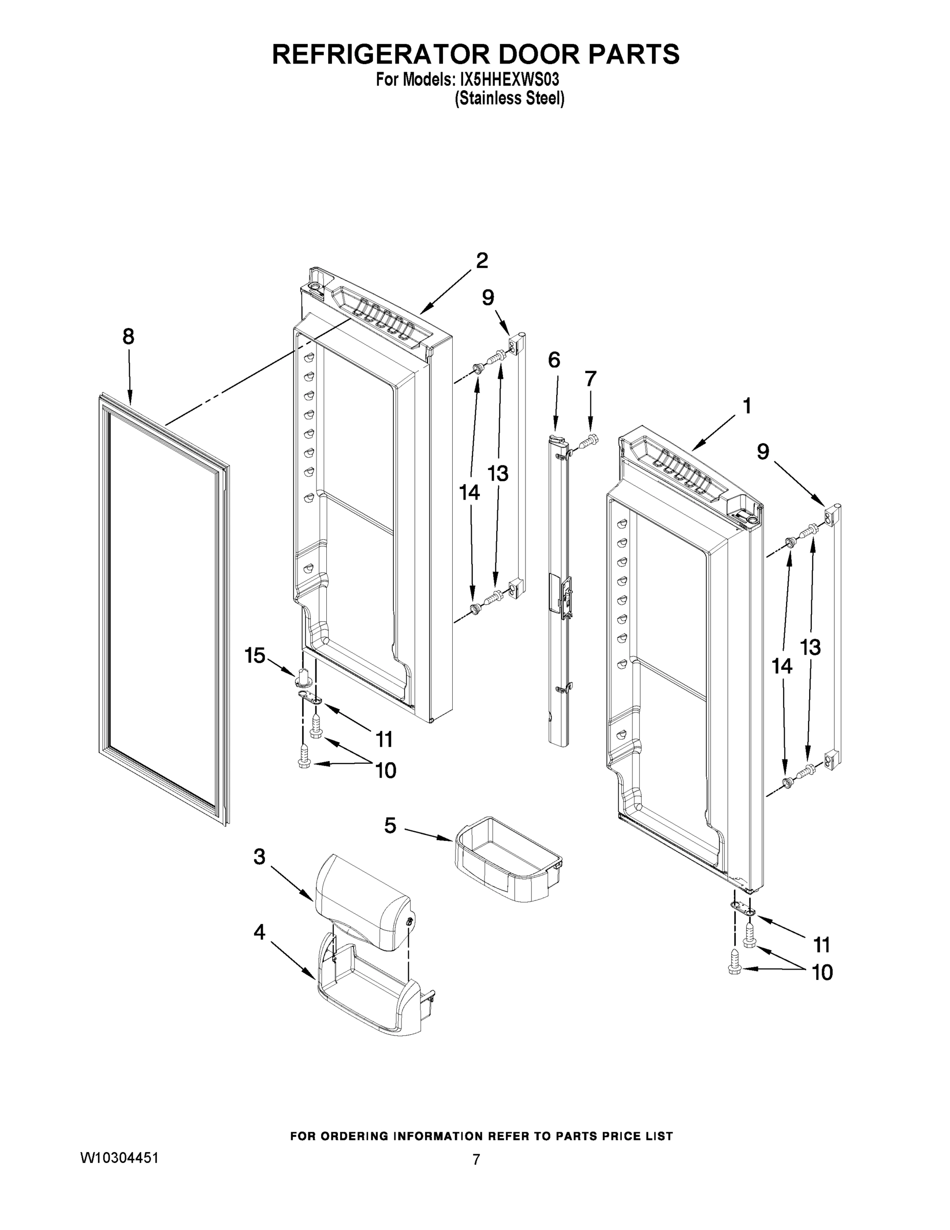 05 - REFRIGERATOR DOOR PARTS