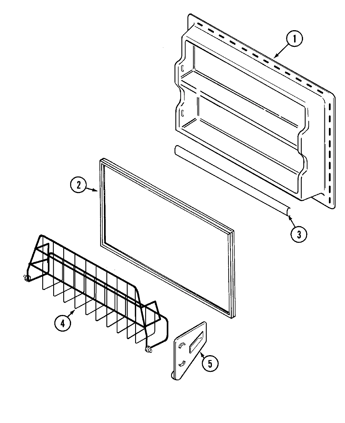 04 - FREEZER INNER DOOR