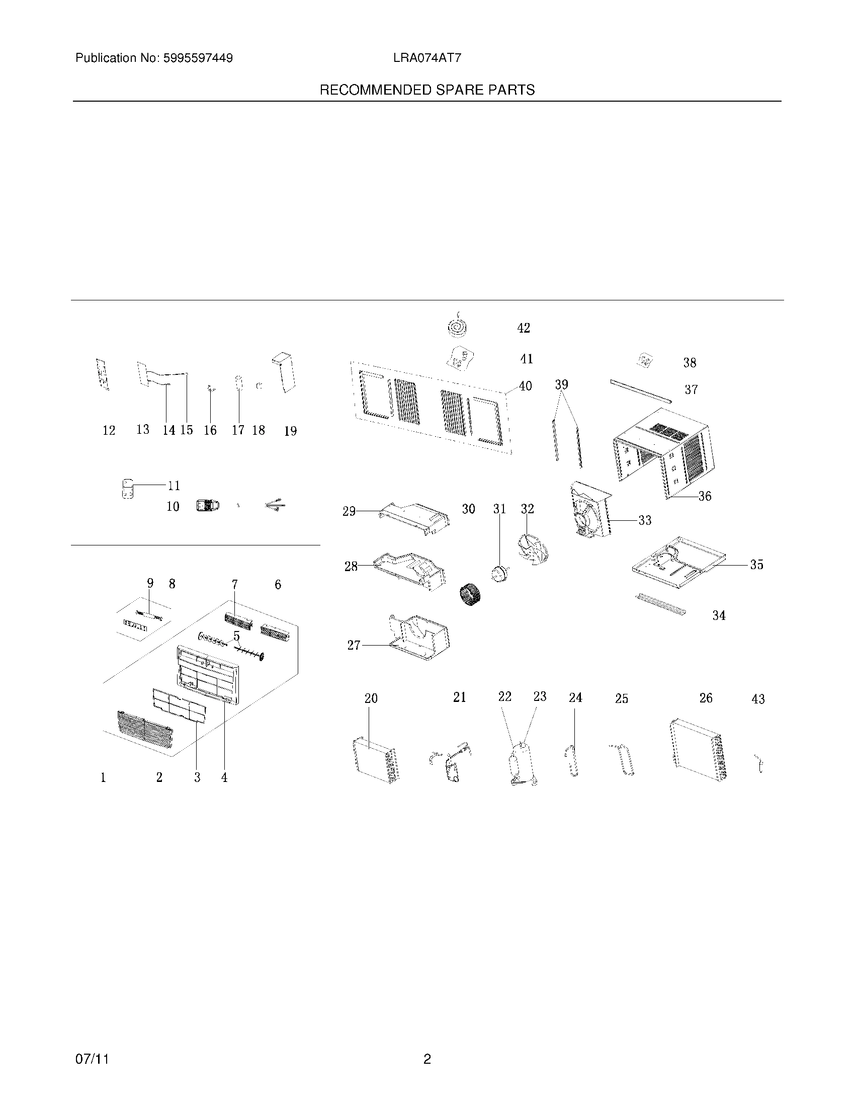 03 - RECOMMENDED SPARE PARTS