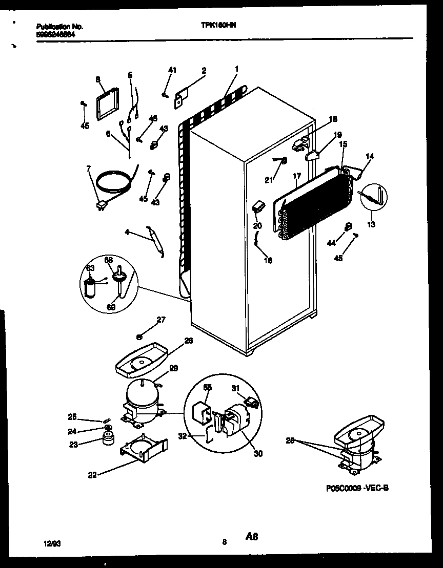05 - SYSTEM AND AUTOMATIC DEFROST PARTS
