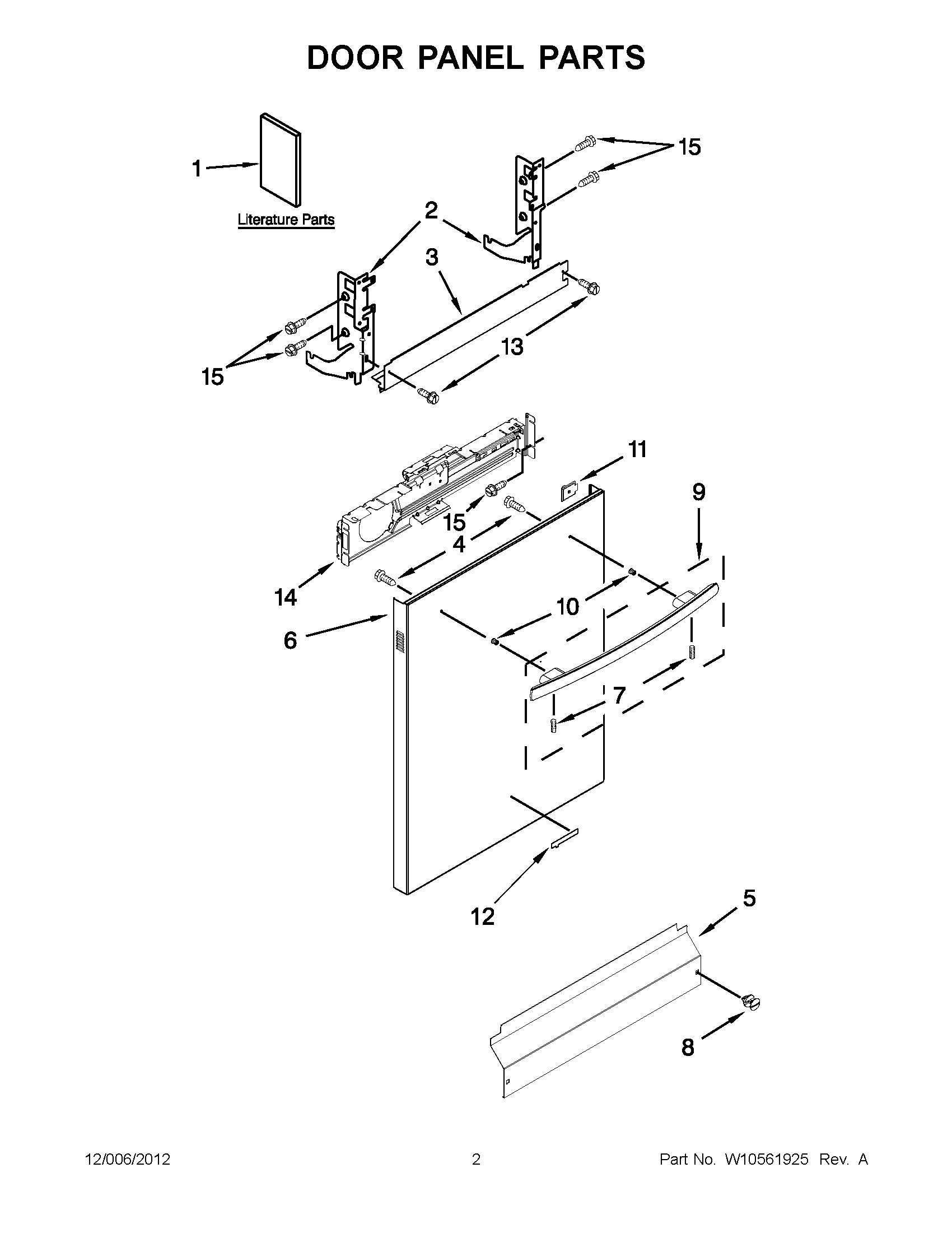 01 - DOOR PANEL PARTS