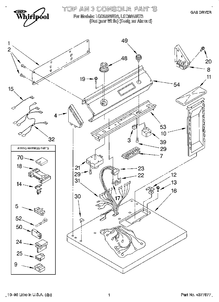 01 - TOP AND CONSOLE, LIT/OPTIONAL