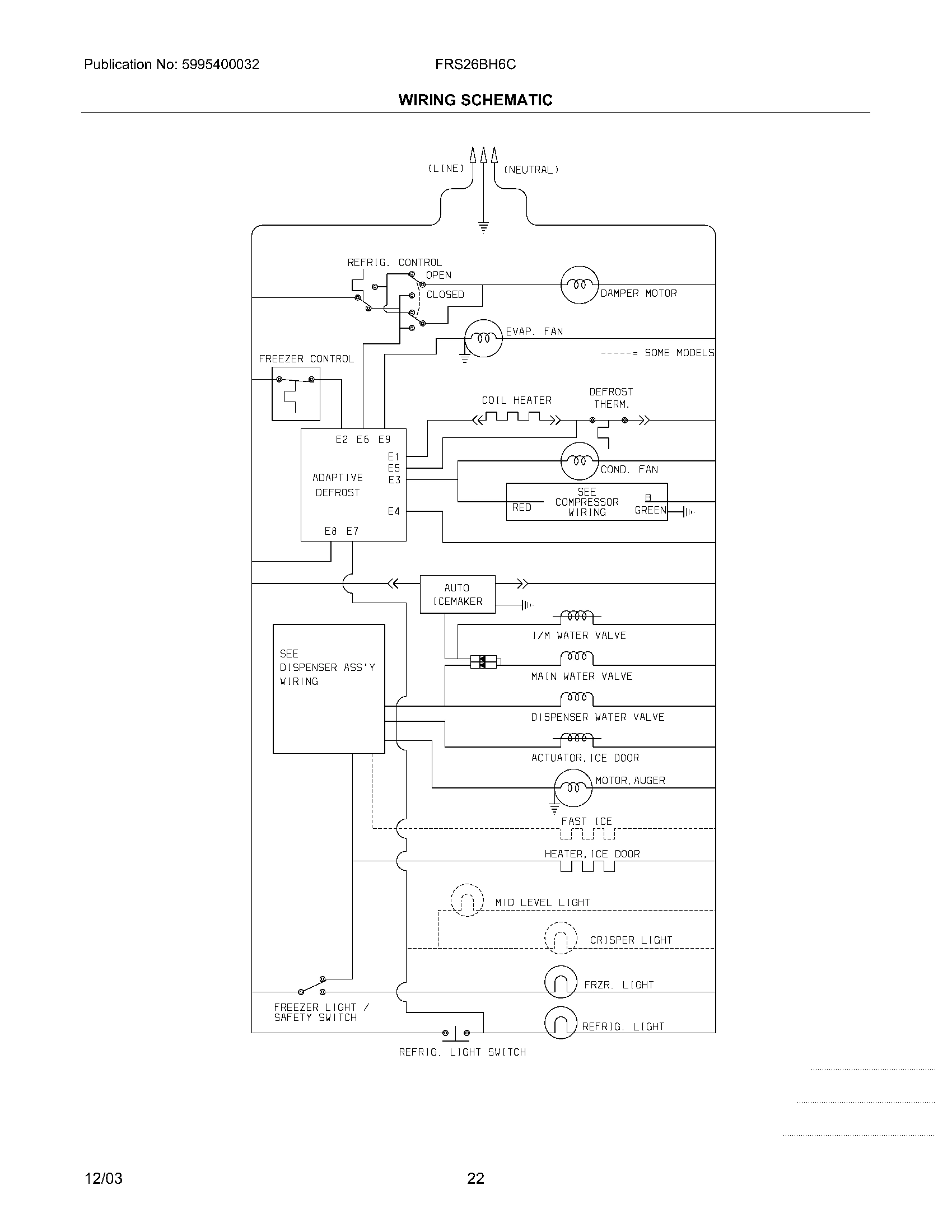 22 - WIRING SCHEMATIC