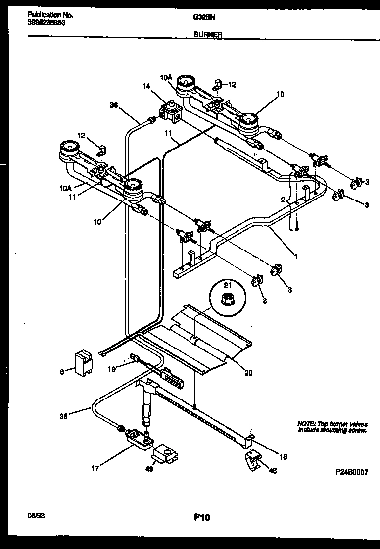 03 - BURNER, MANIFOLD AND GAS CONTROL