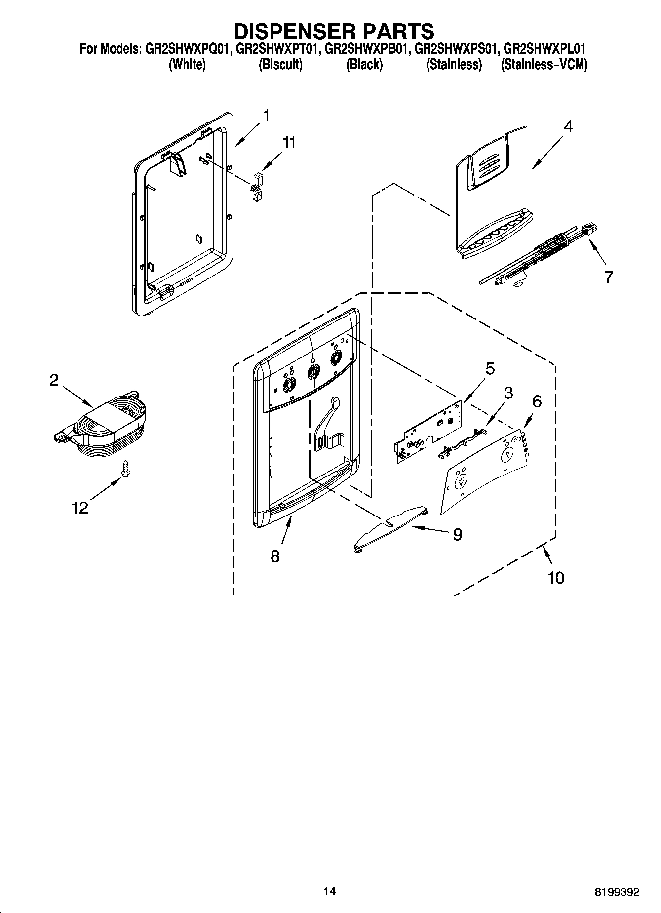 08 - DISPENSER PARTS, OPTIONAL PARTS