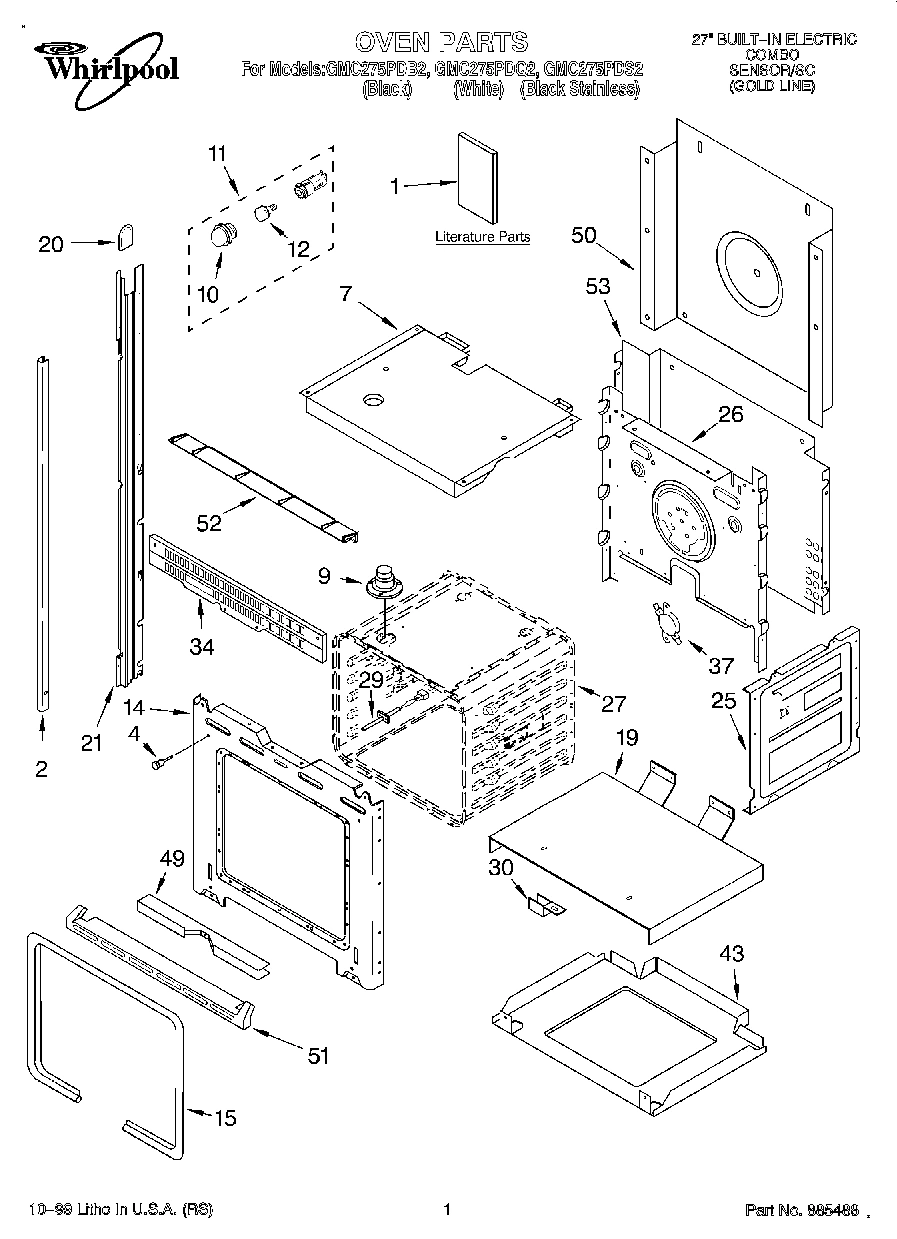 01 - OVEN, LITERATURE