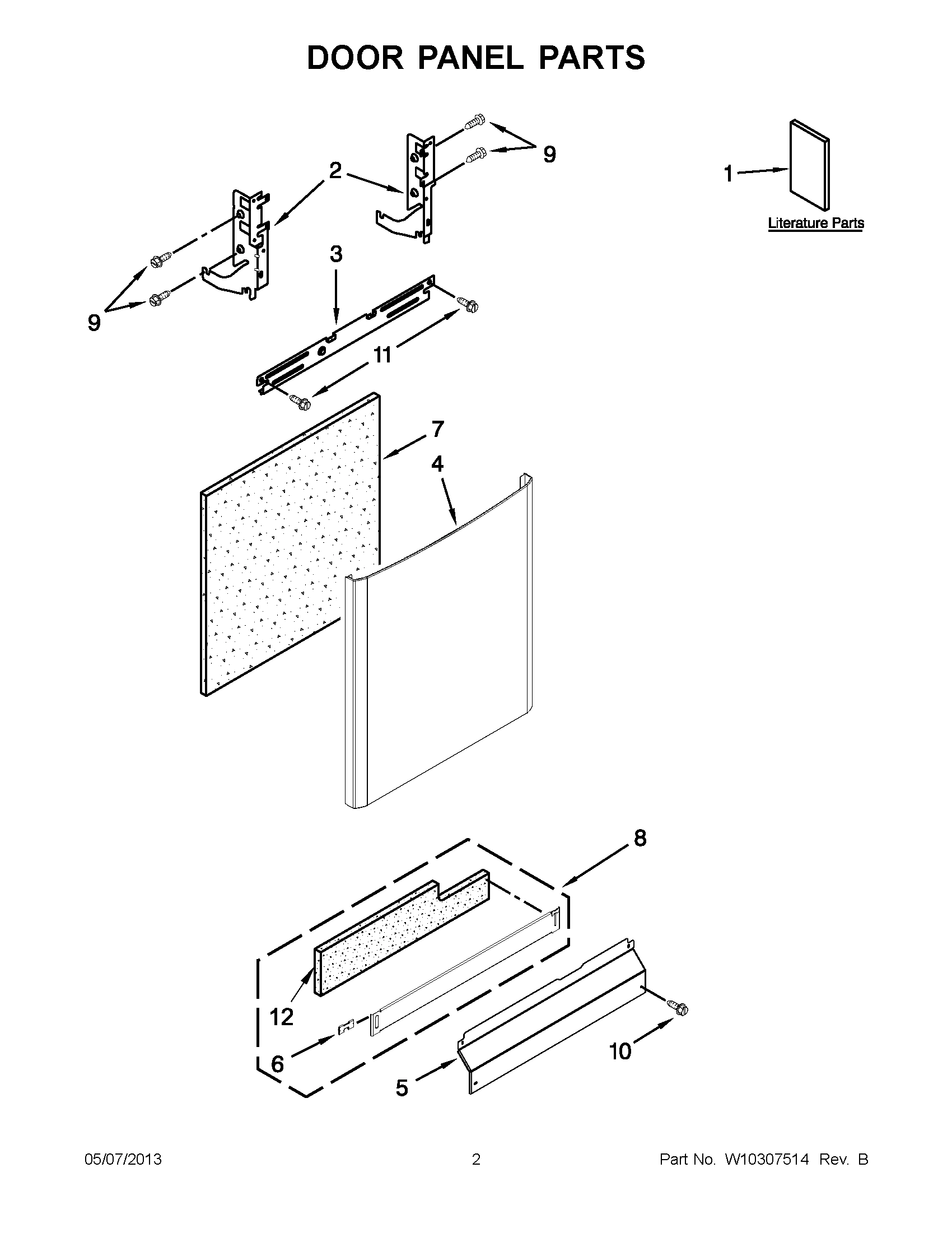 01 - DOOR PANEL PARTS