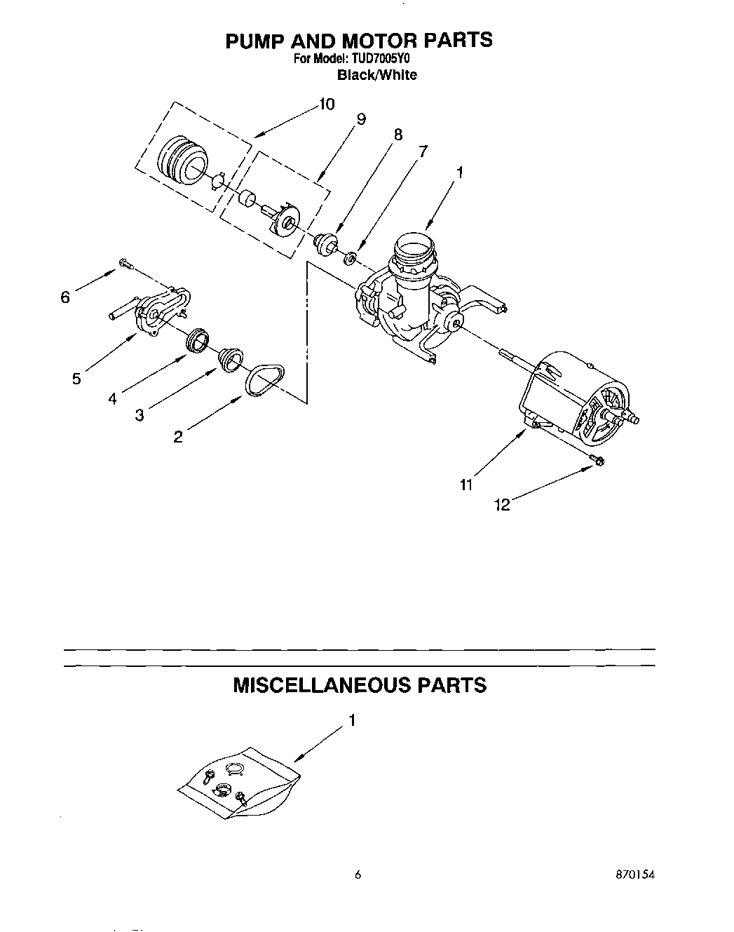 05 - PUMP AND MOTOR, MISCELLANEOUS