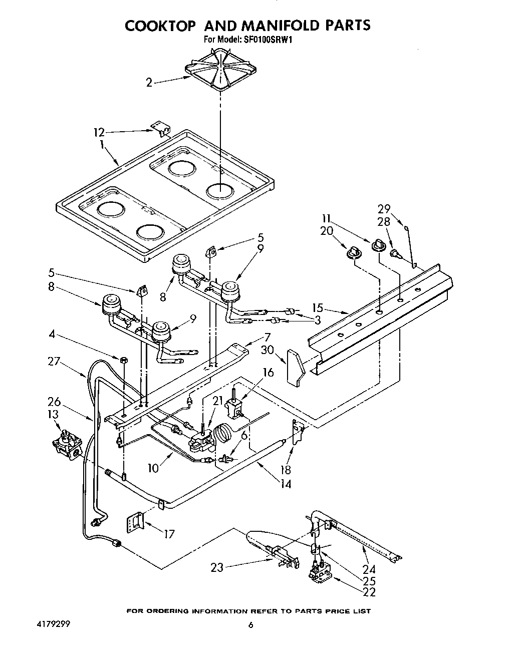 05 - COOKTOP AND MANIFOLD, LIT/OPTIONAL