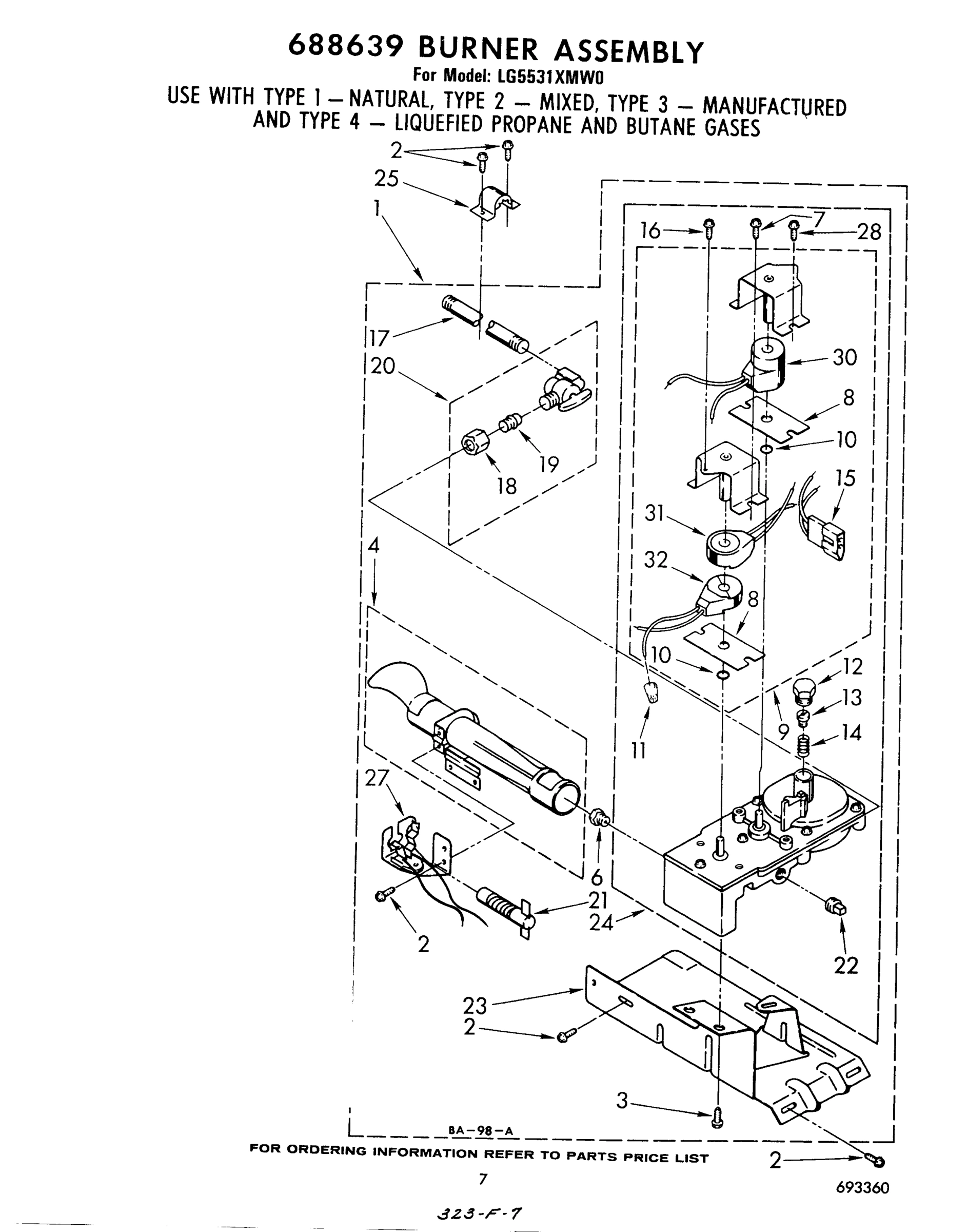 05 - 688639 BURNER