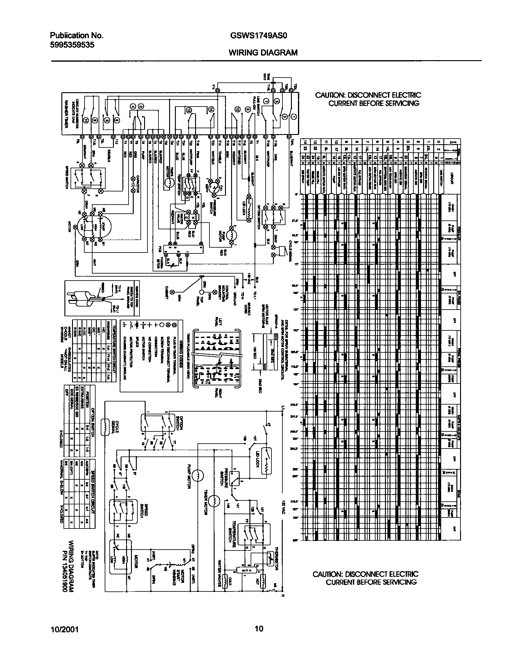 10 - 134051900 WIRING DIAGRAM