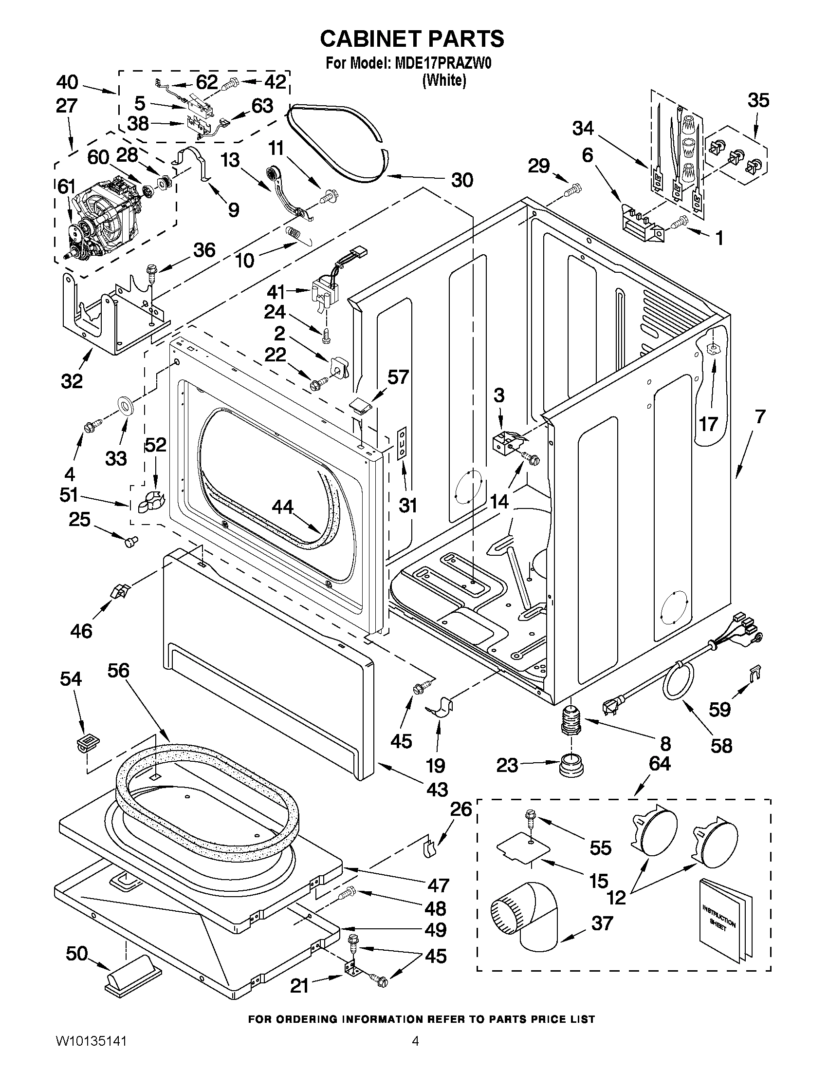 02 - CABINET PARTS
