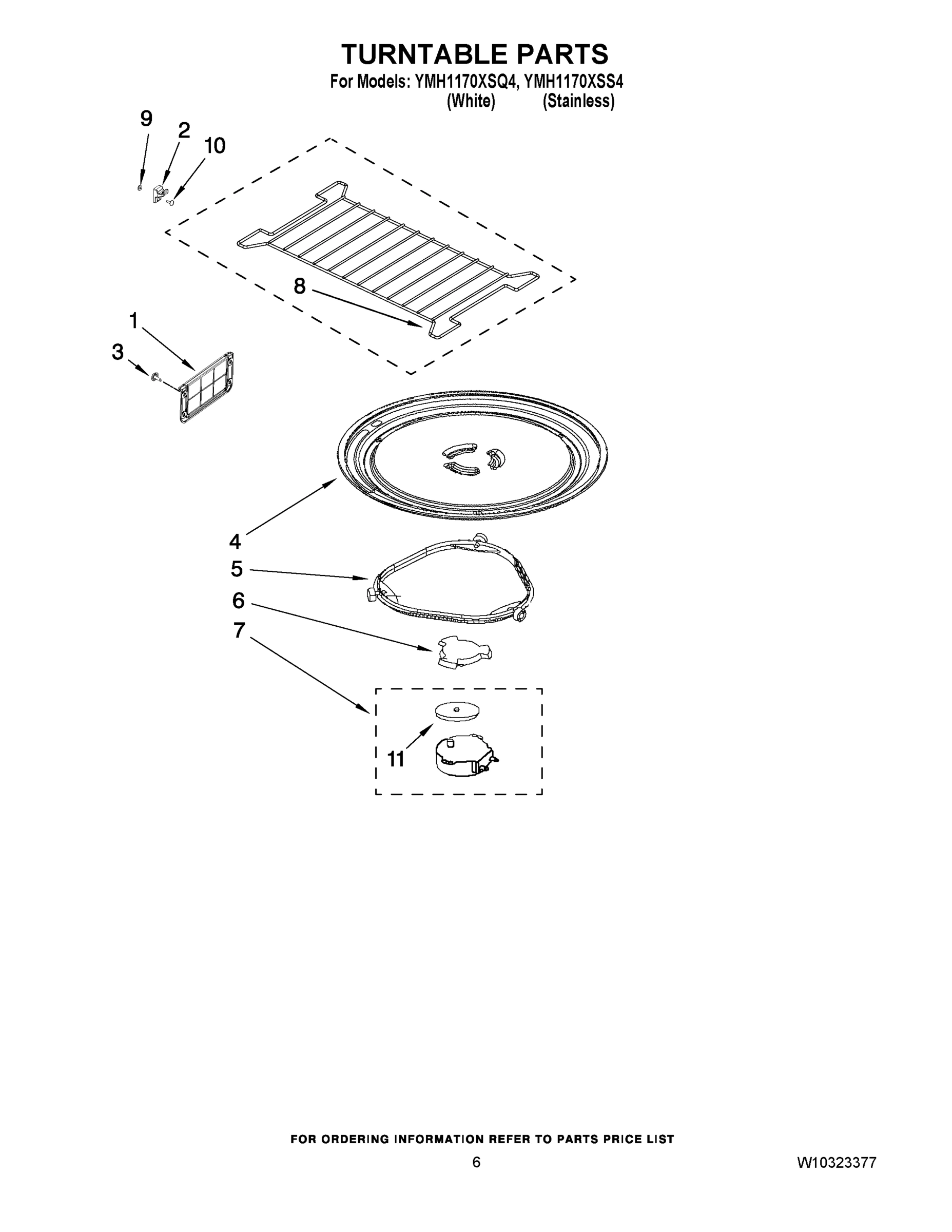 05 - TURNTABLE PARTS