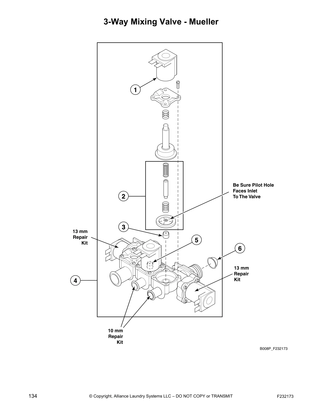 3-Way Mixing Valve - Mueller