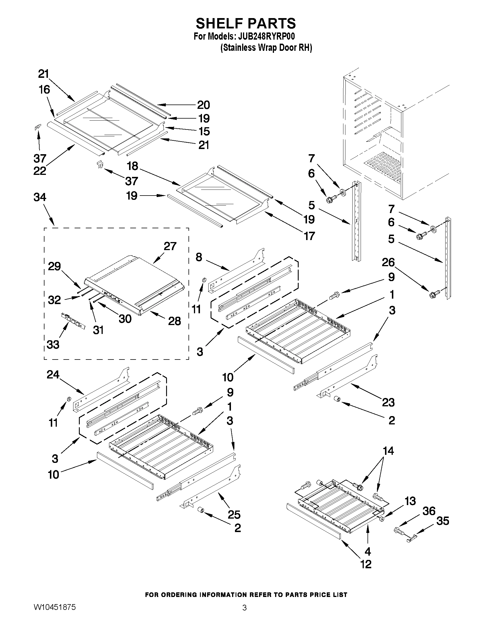 02 - SHELF PARTS