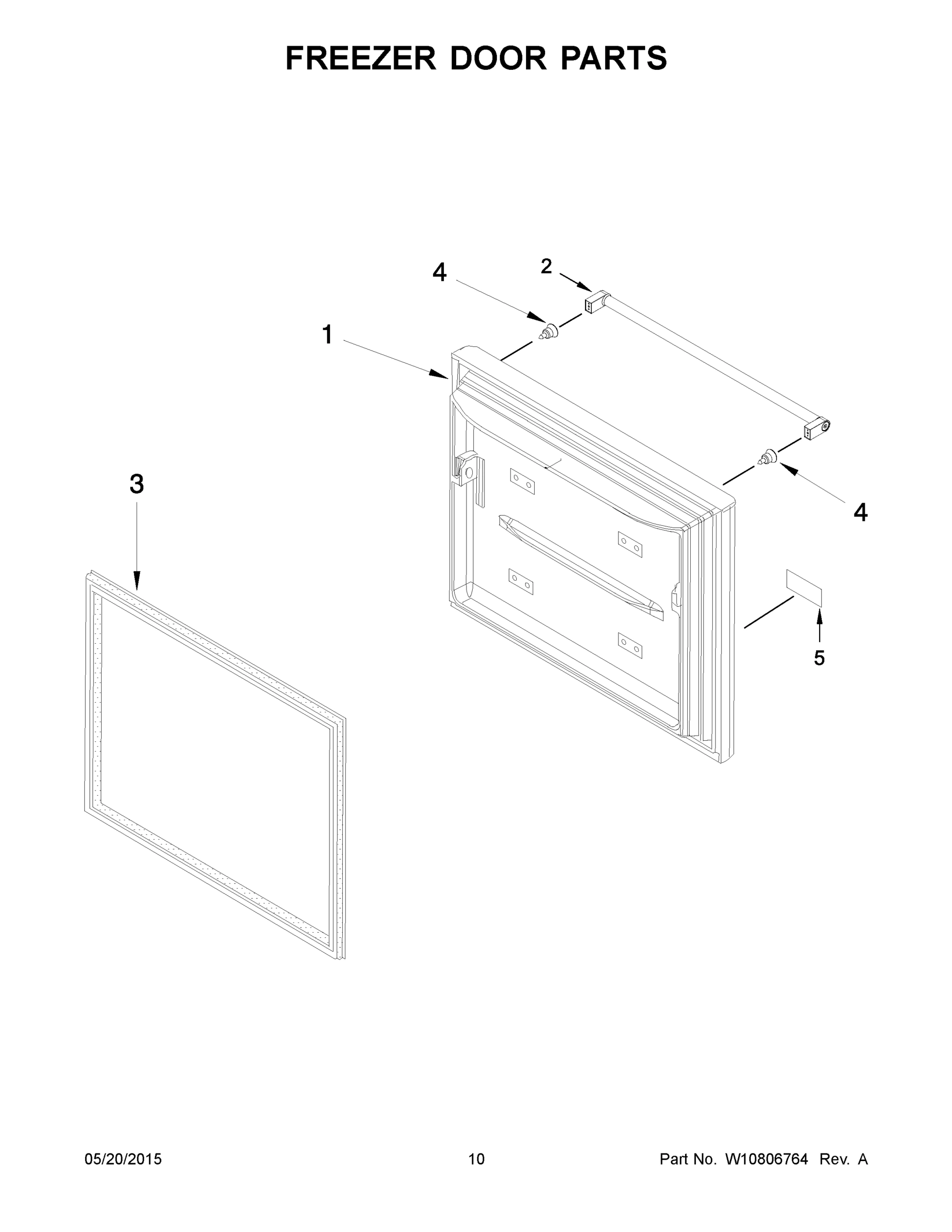 06 - FREEZER DOOR PARTS