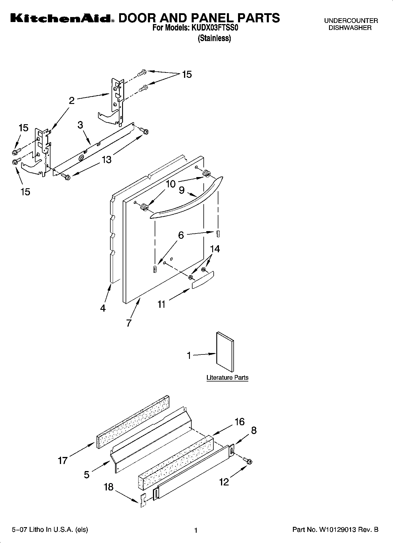01 - DOOR AND PANEL PARTS