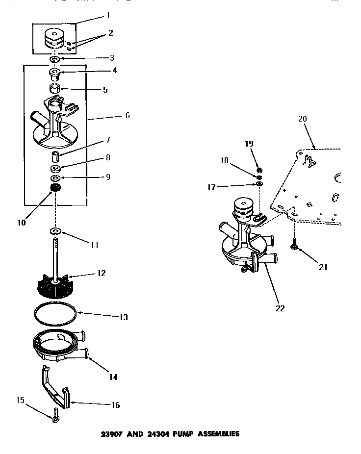 03 - 23907 & 24304 PUMP ASSEMBLIES